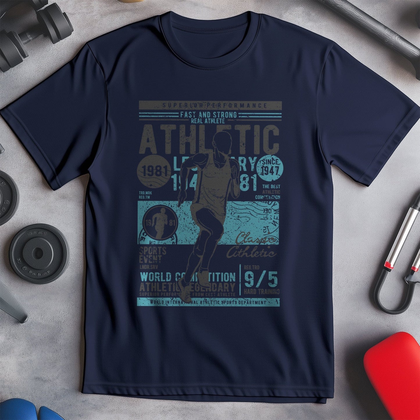 Athletic T-Shirt: For the Sporty and