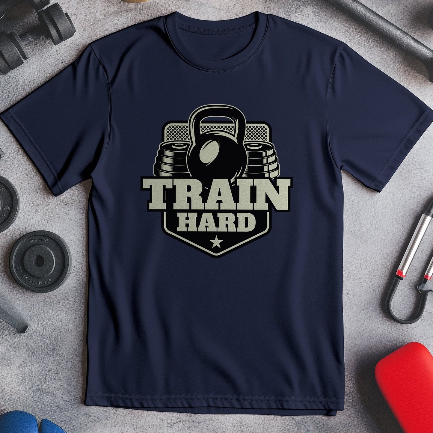 Train Hard Kettle t-shirt - Pumped