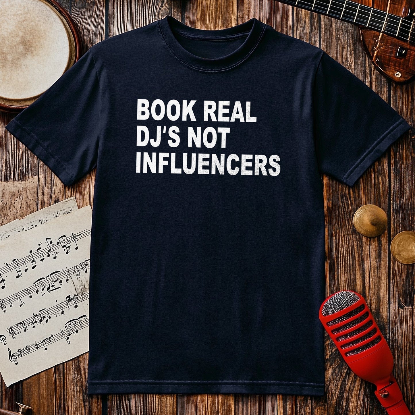 Book Real DJs T-Shirt