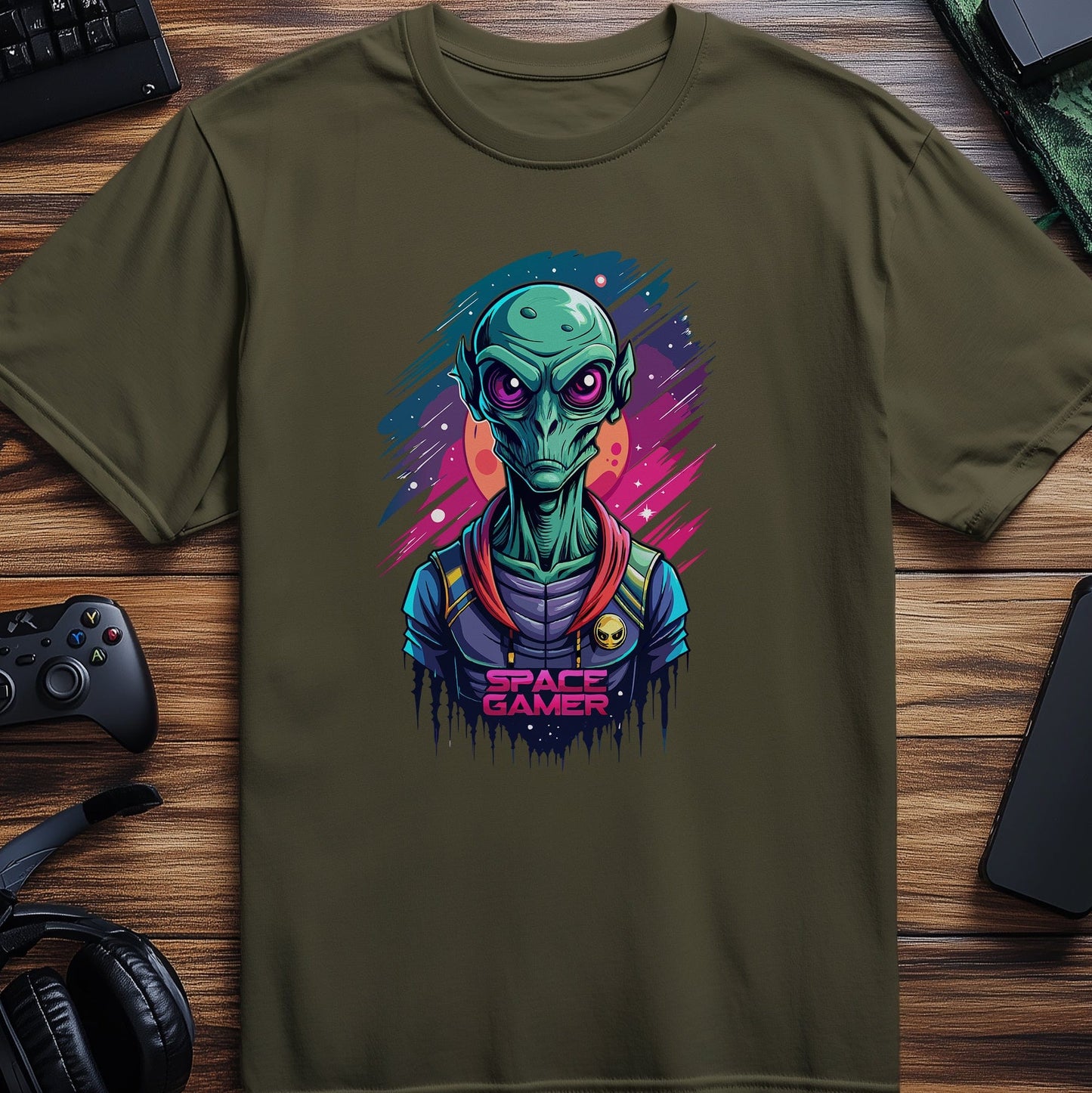 Gamer64 Alien Invasion T-Shirt