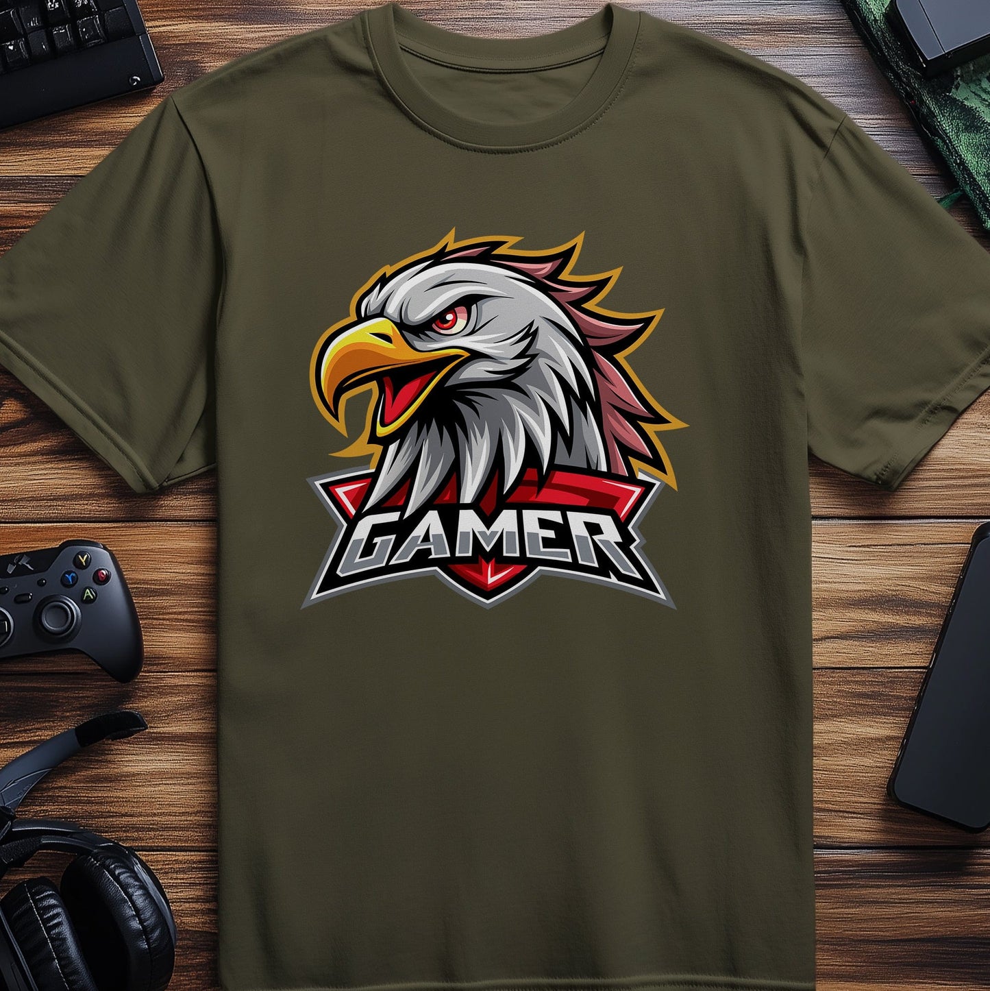 Gamer58 T-shirt Eagle gamer