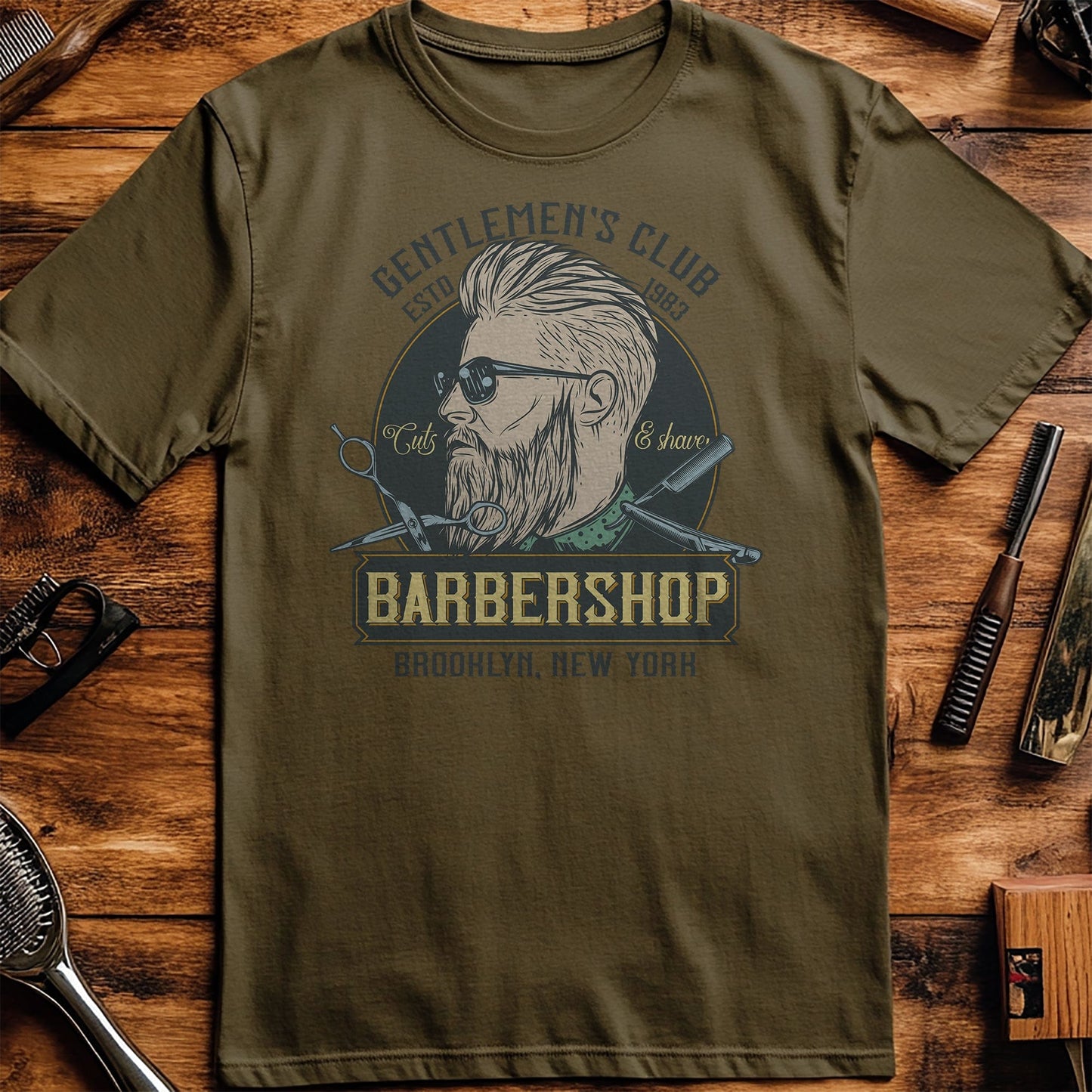 Gentlemens Club Barber T-shirt