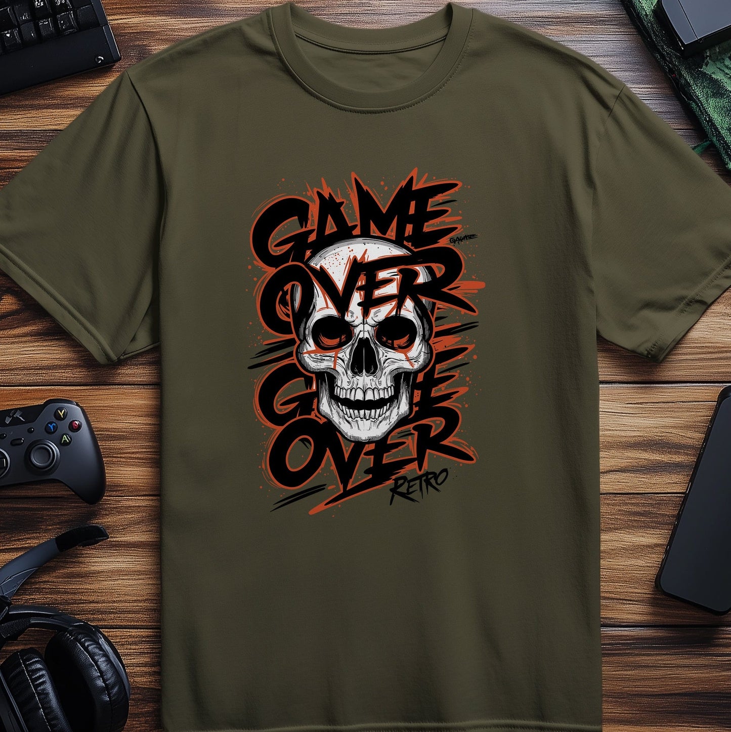 Gamer45 Skull T-shirt