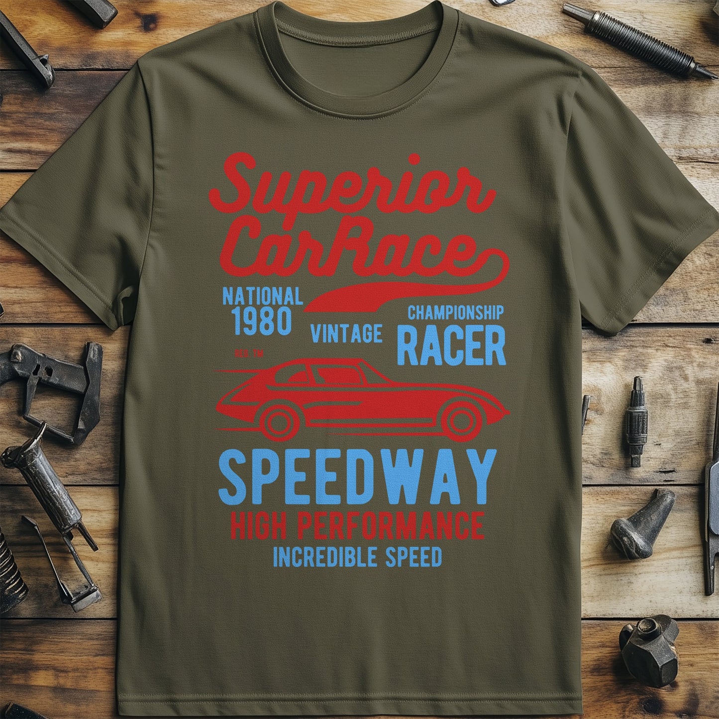 Superior Car Race T-Shirt