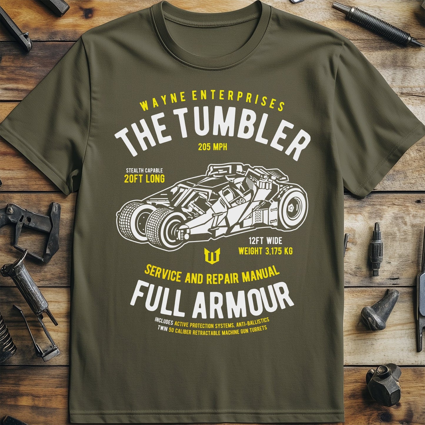 Bat Tumbler T-Shirt