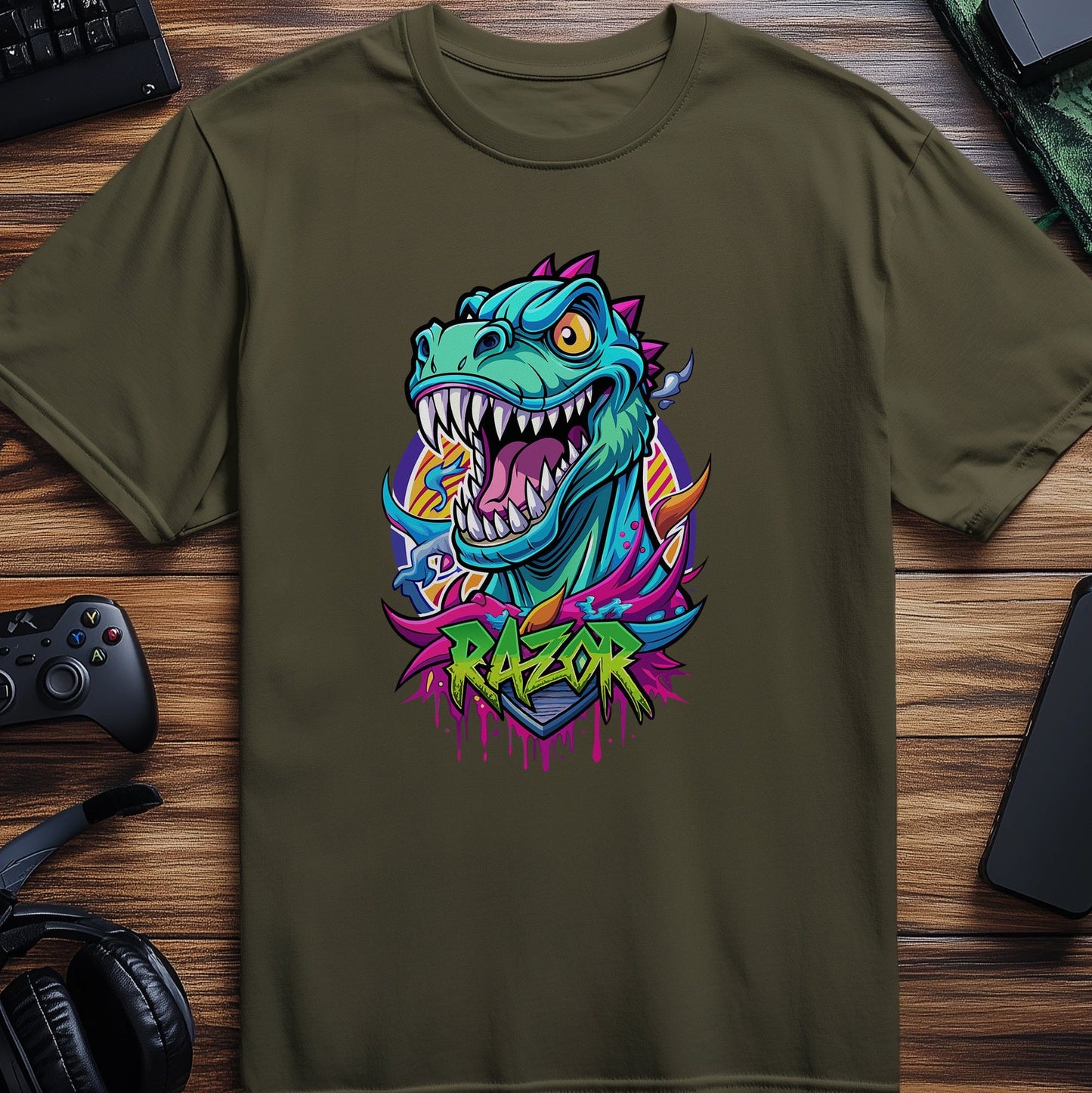 Gamer40 T-Rex T-shirt