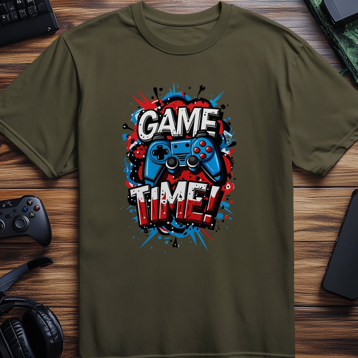Gamer47 T-shirt Game time