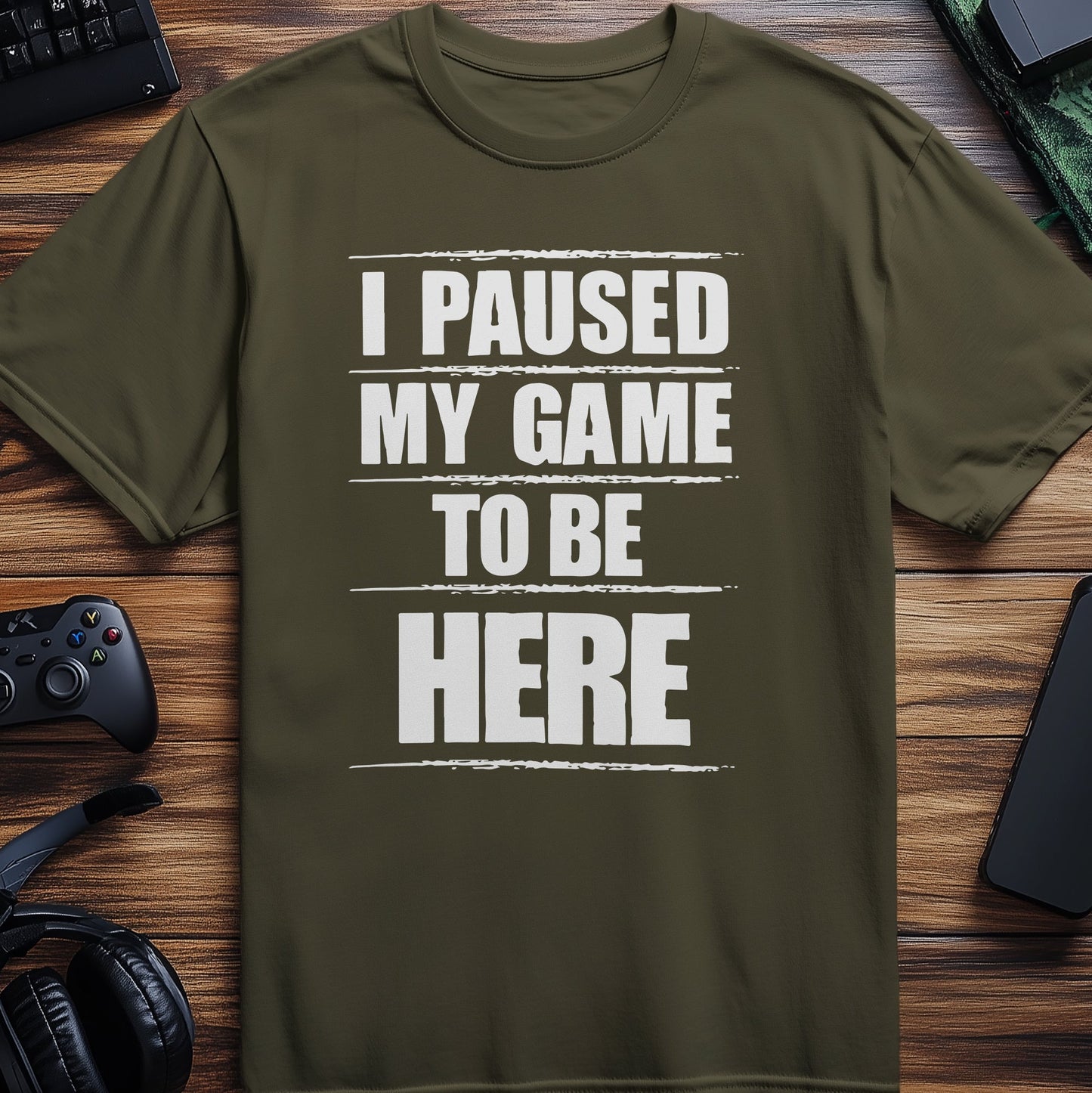 Smarty Paused My Game t-shirt