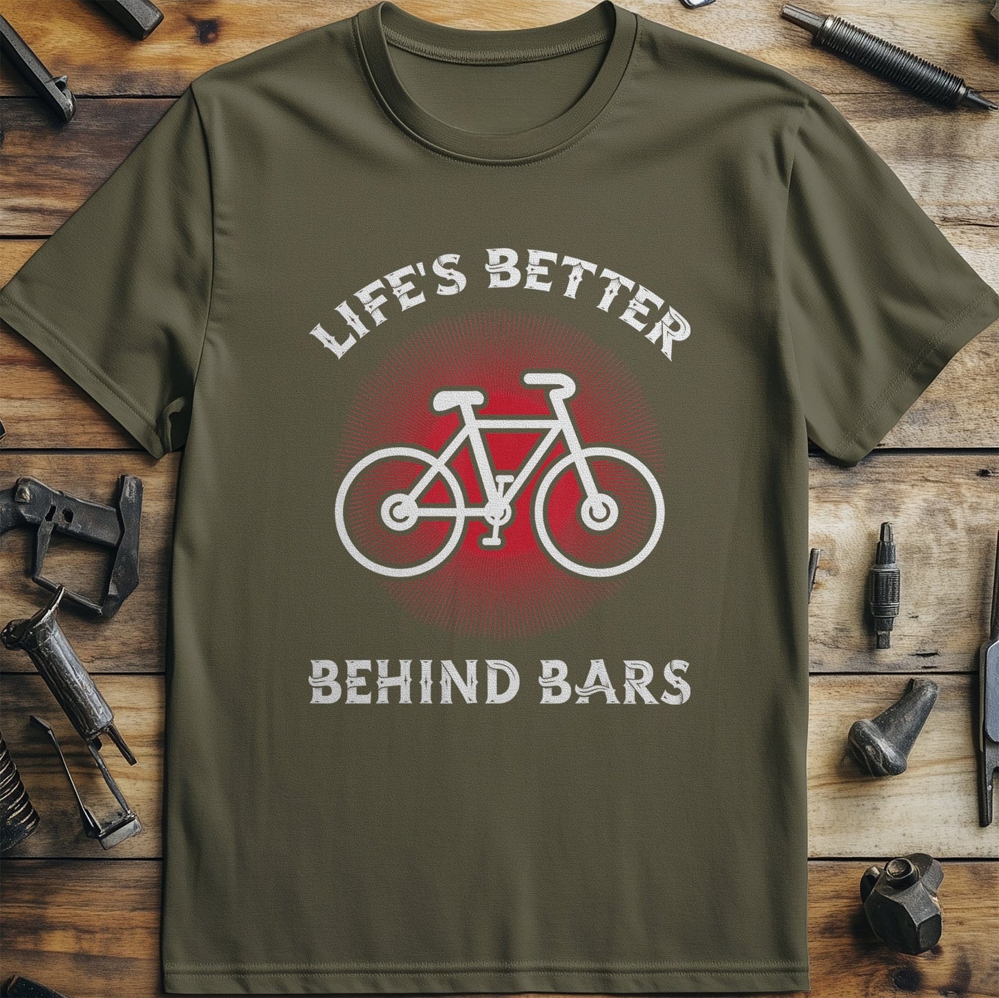 Cycling T-Shirt Life's Better Behind Bars
