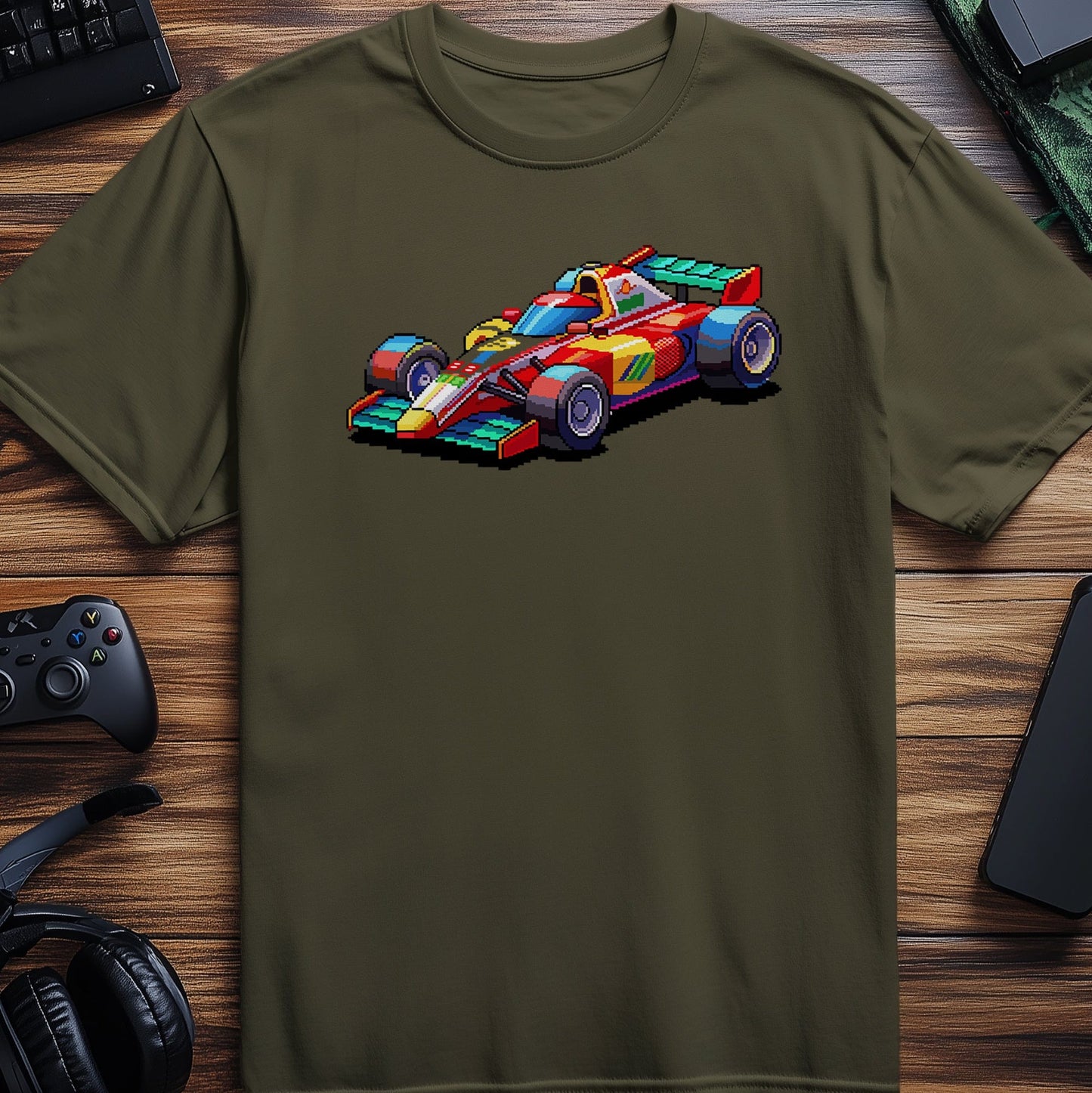 Pixel 19 Racing T-Shirt