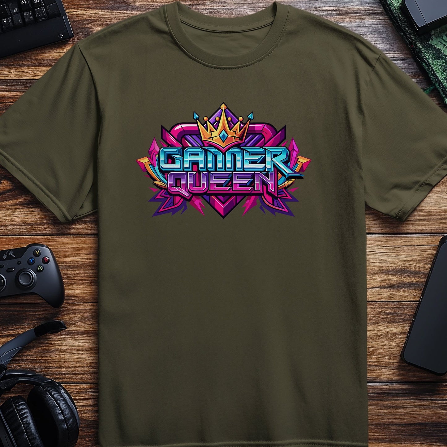 Gamer95 Gamer Queen T-shirt
