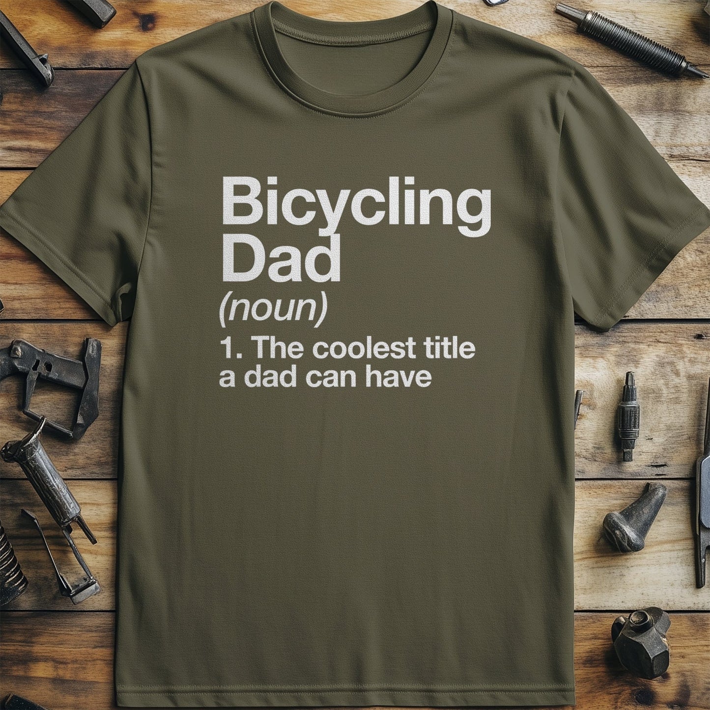 Cycling Dad Meaning T-Shirt
