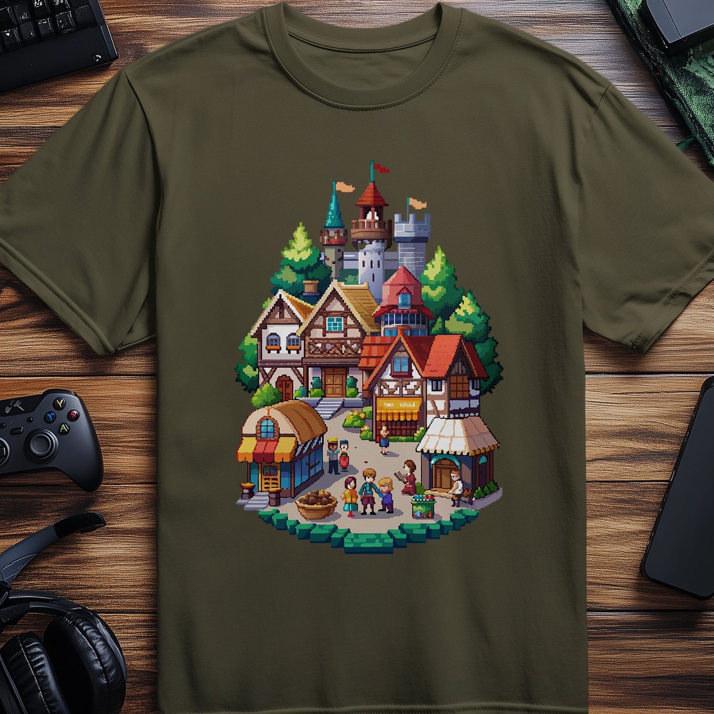 Pixel 86 T-shirt town