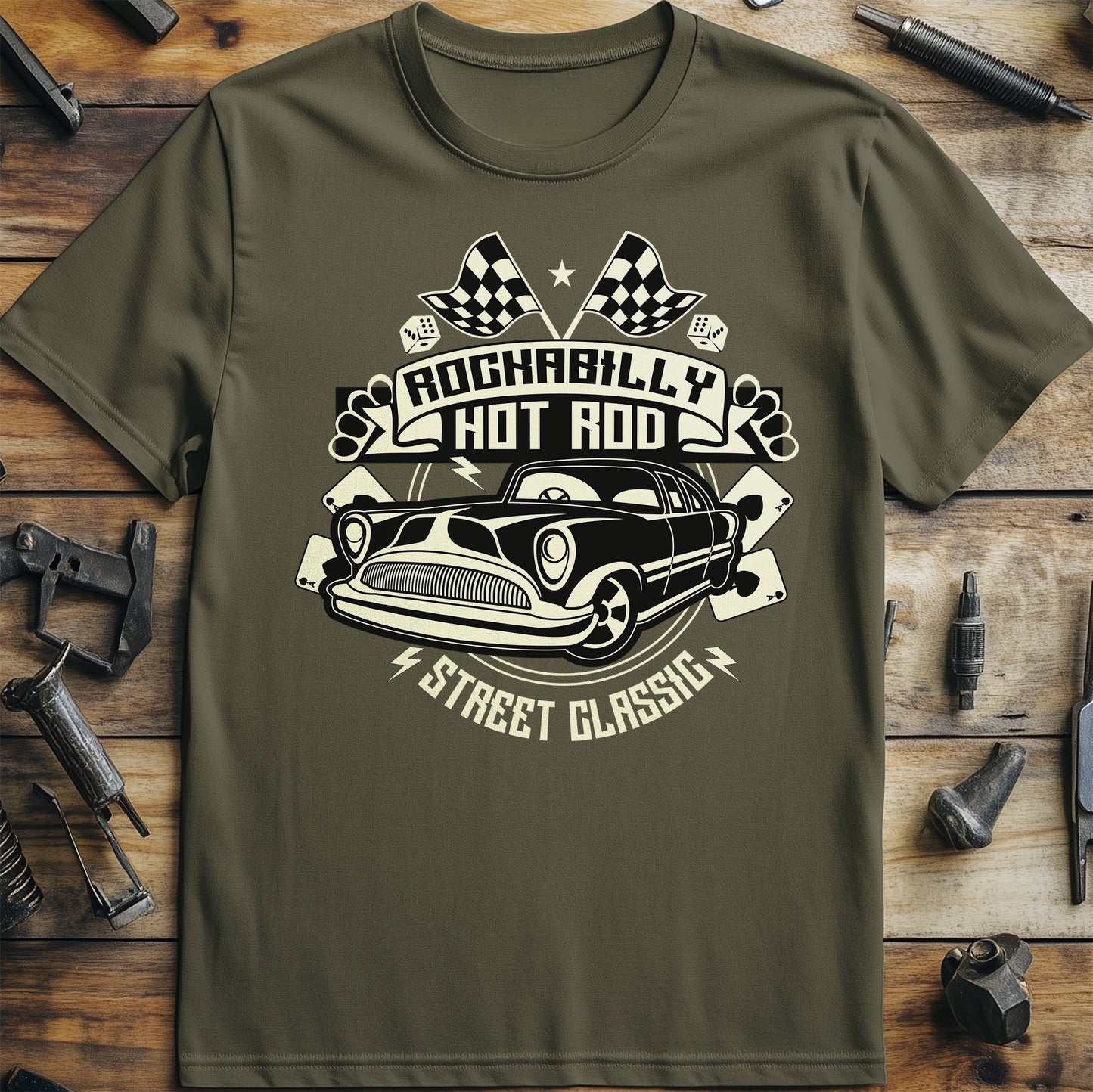 Rockabilly Hotrod Street Classic T-shirt