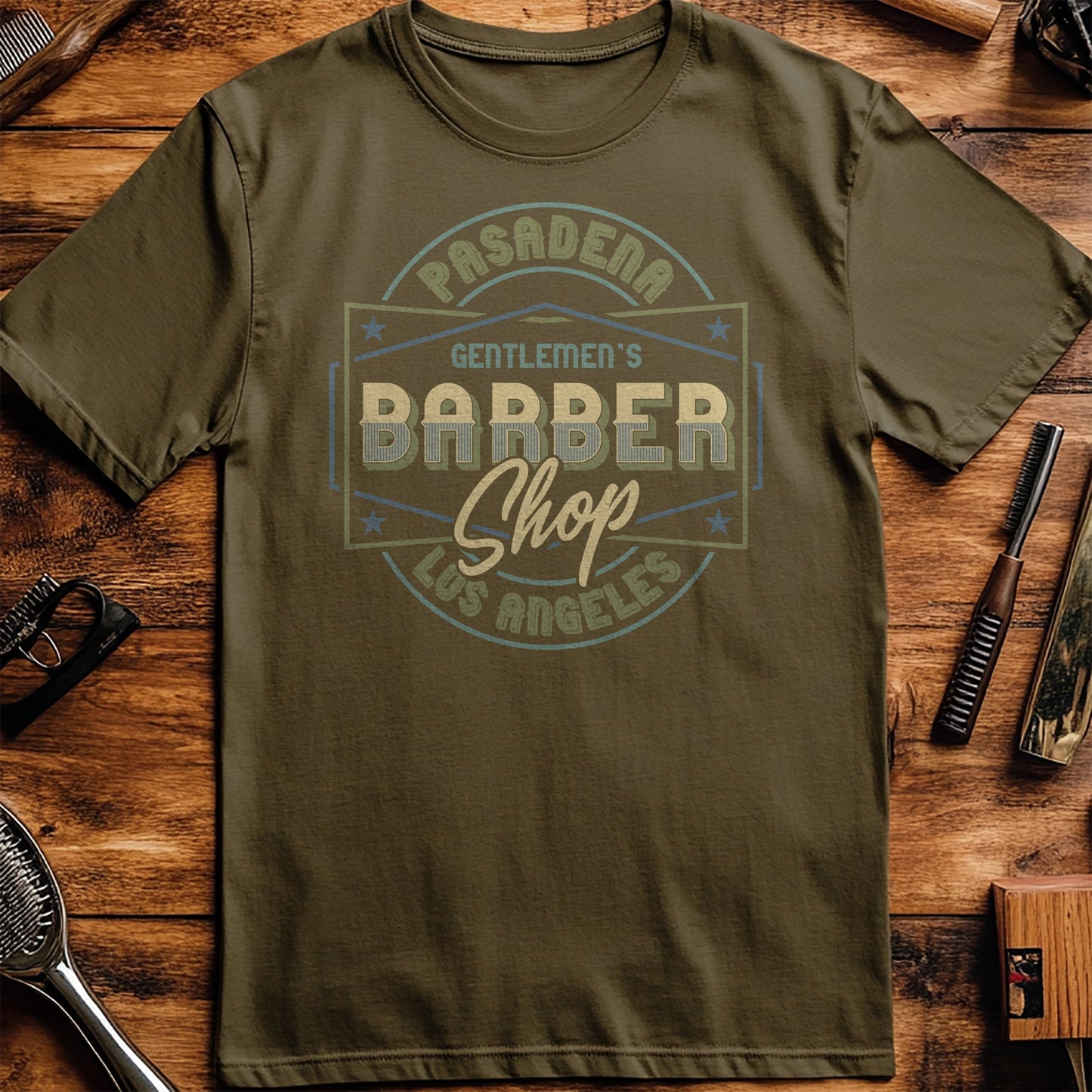 Pasedena Barber Shop T-shirt