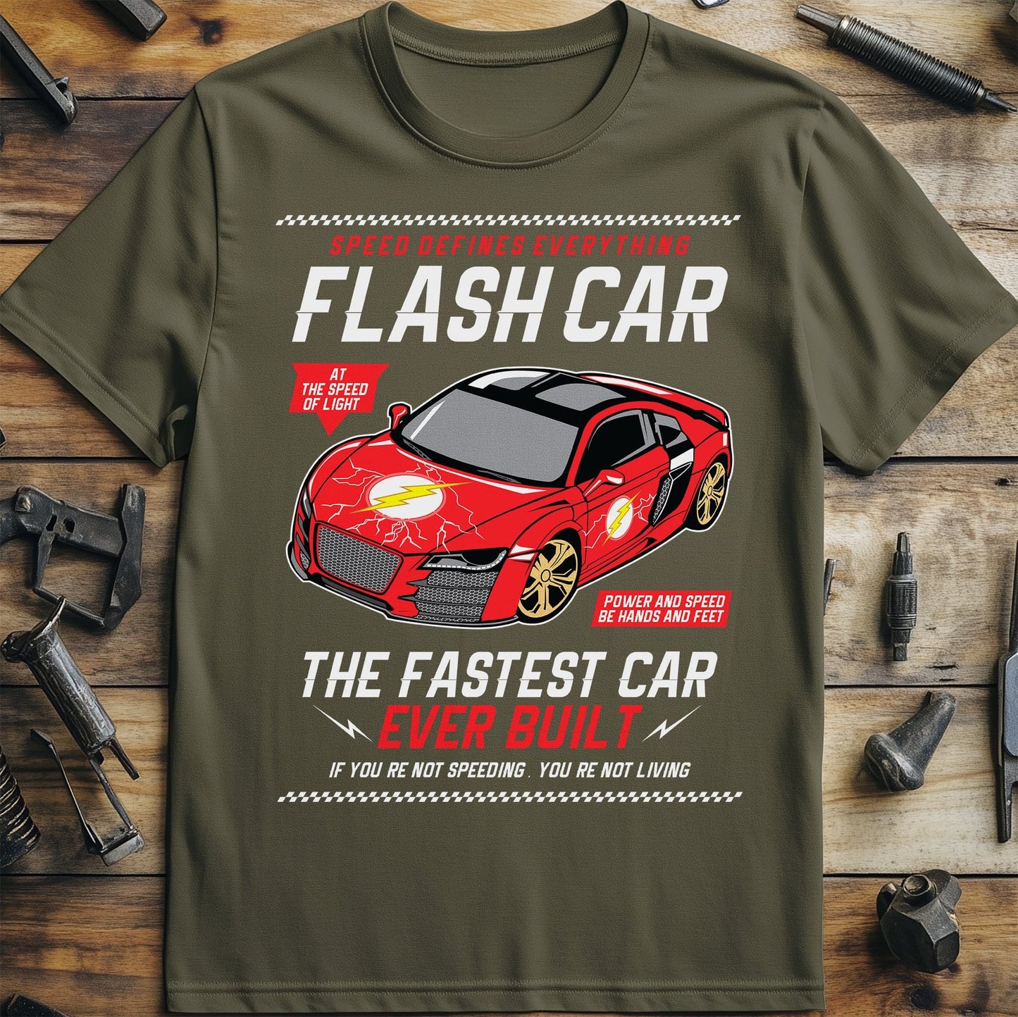 Flash Fastest Car T-Shirt