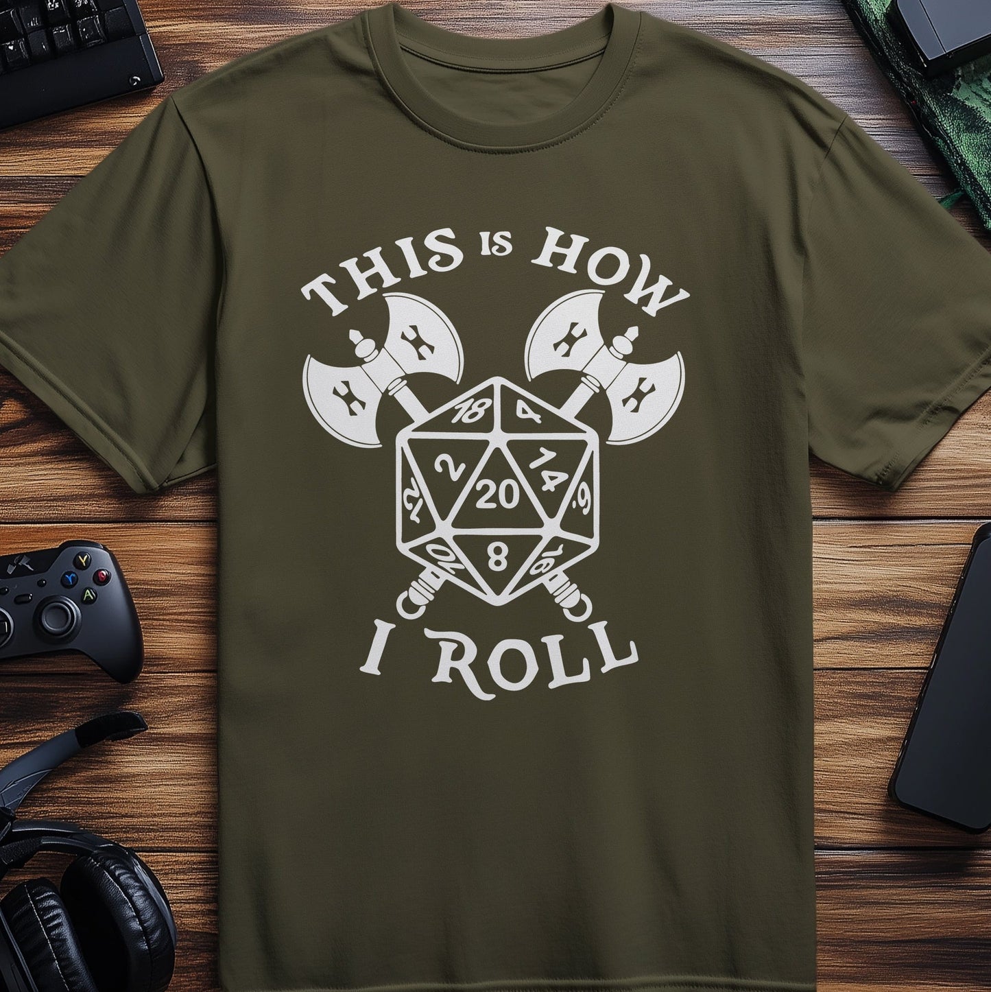 This Is How I Roll Axes T-Shirt