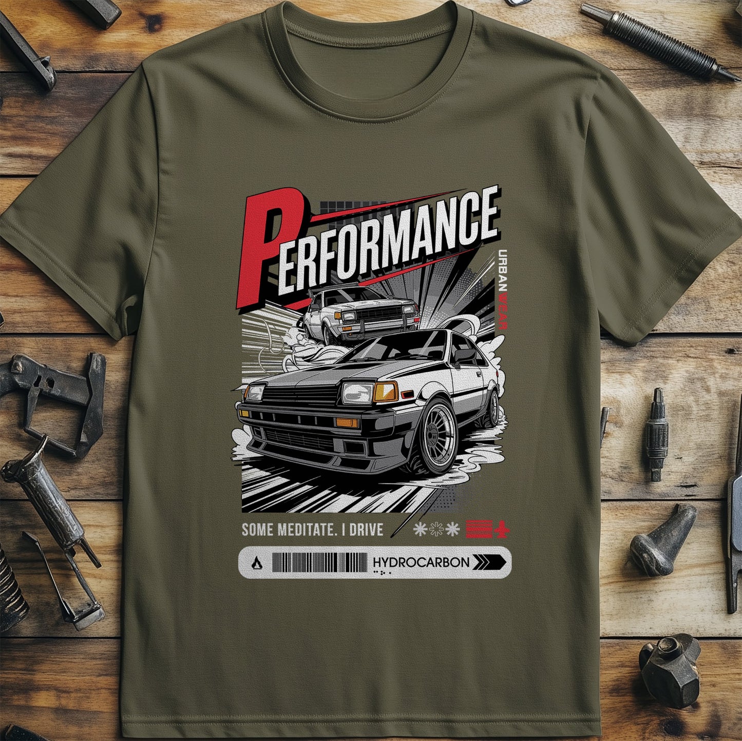 Retro Speed Pulse T-Shirt
