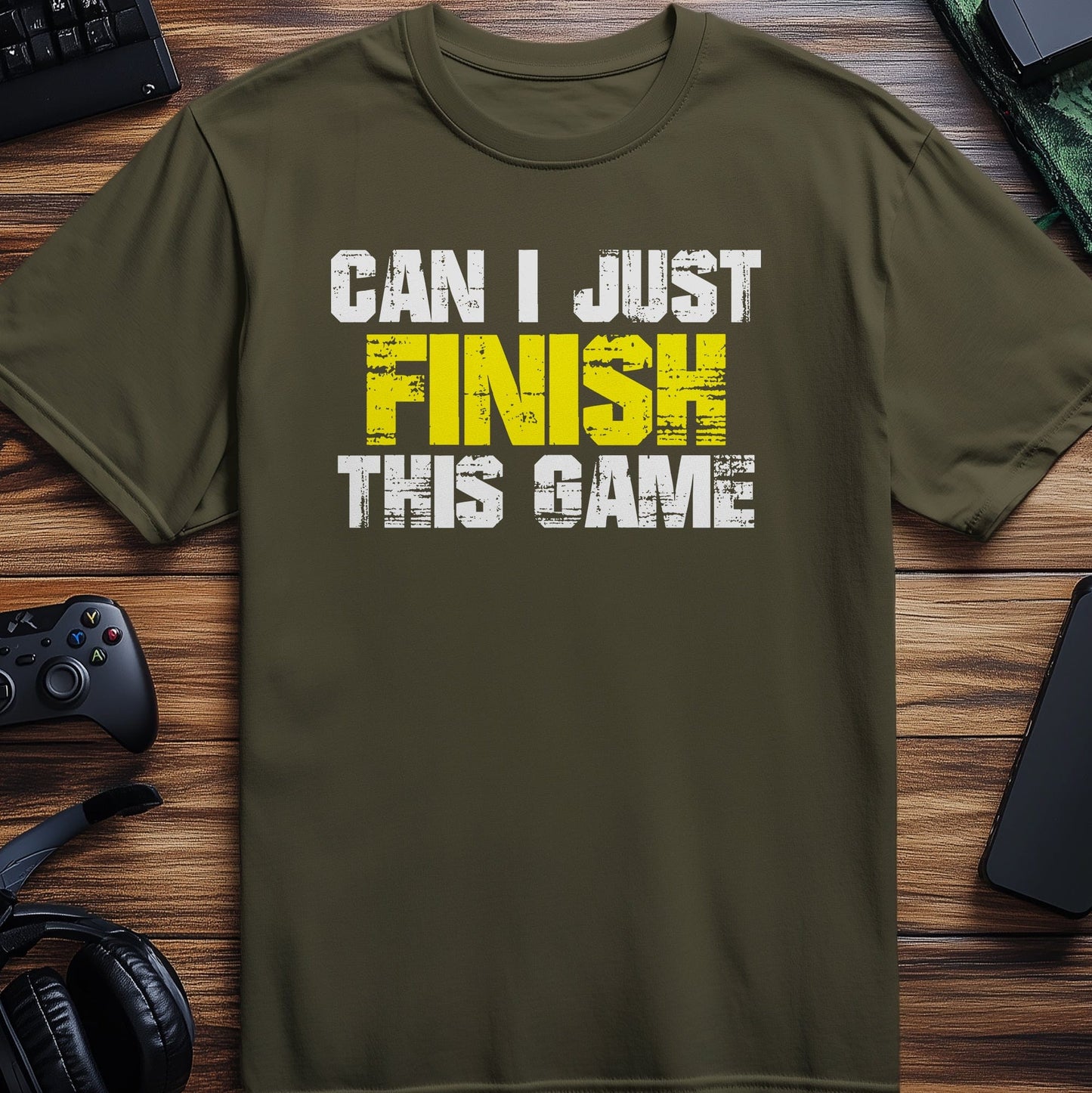 Can I Finish This Game? T-shirt
