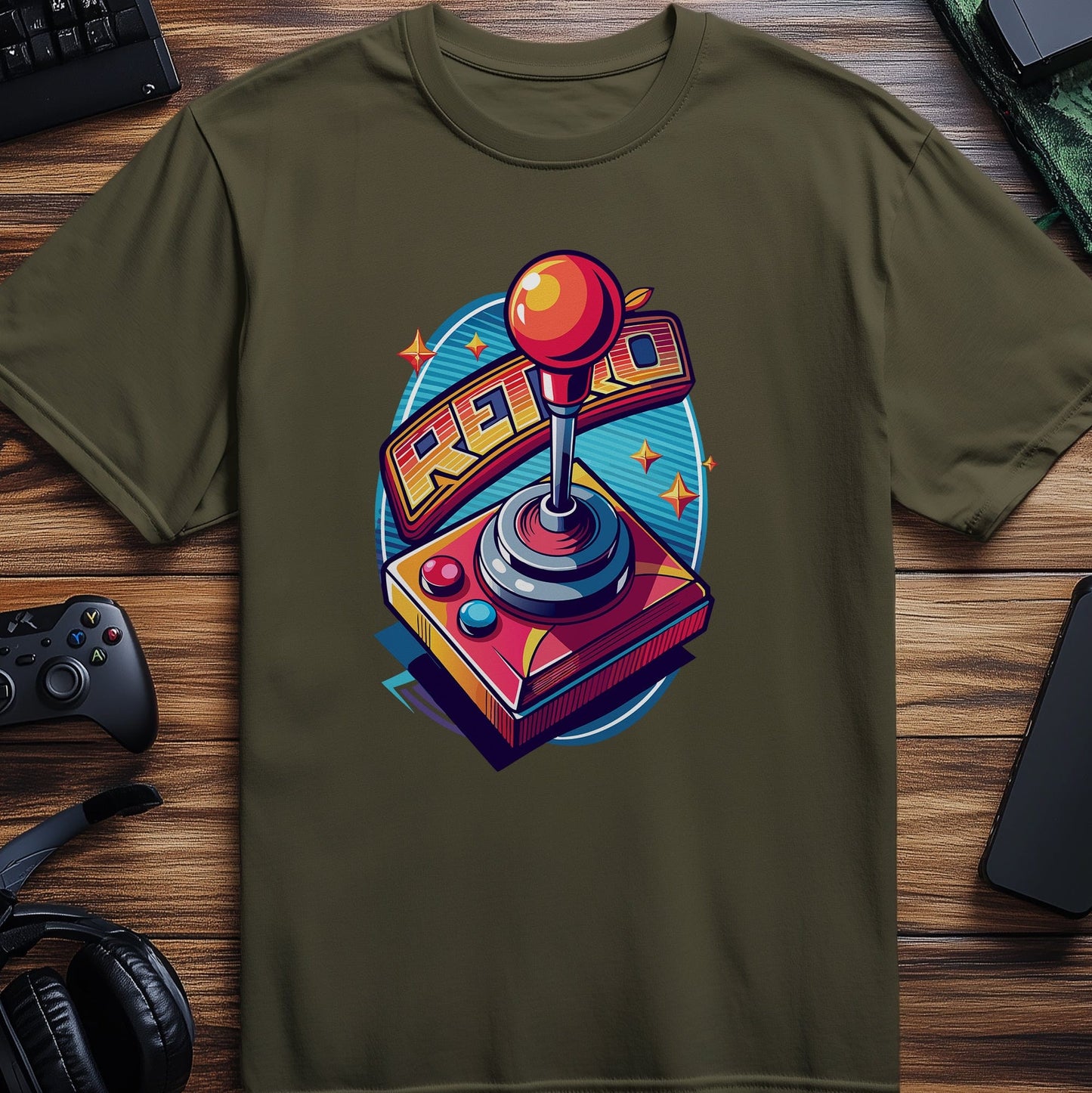 Gamer25 Retro Joystick T-shirt