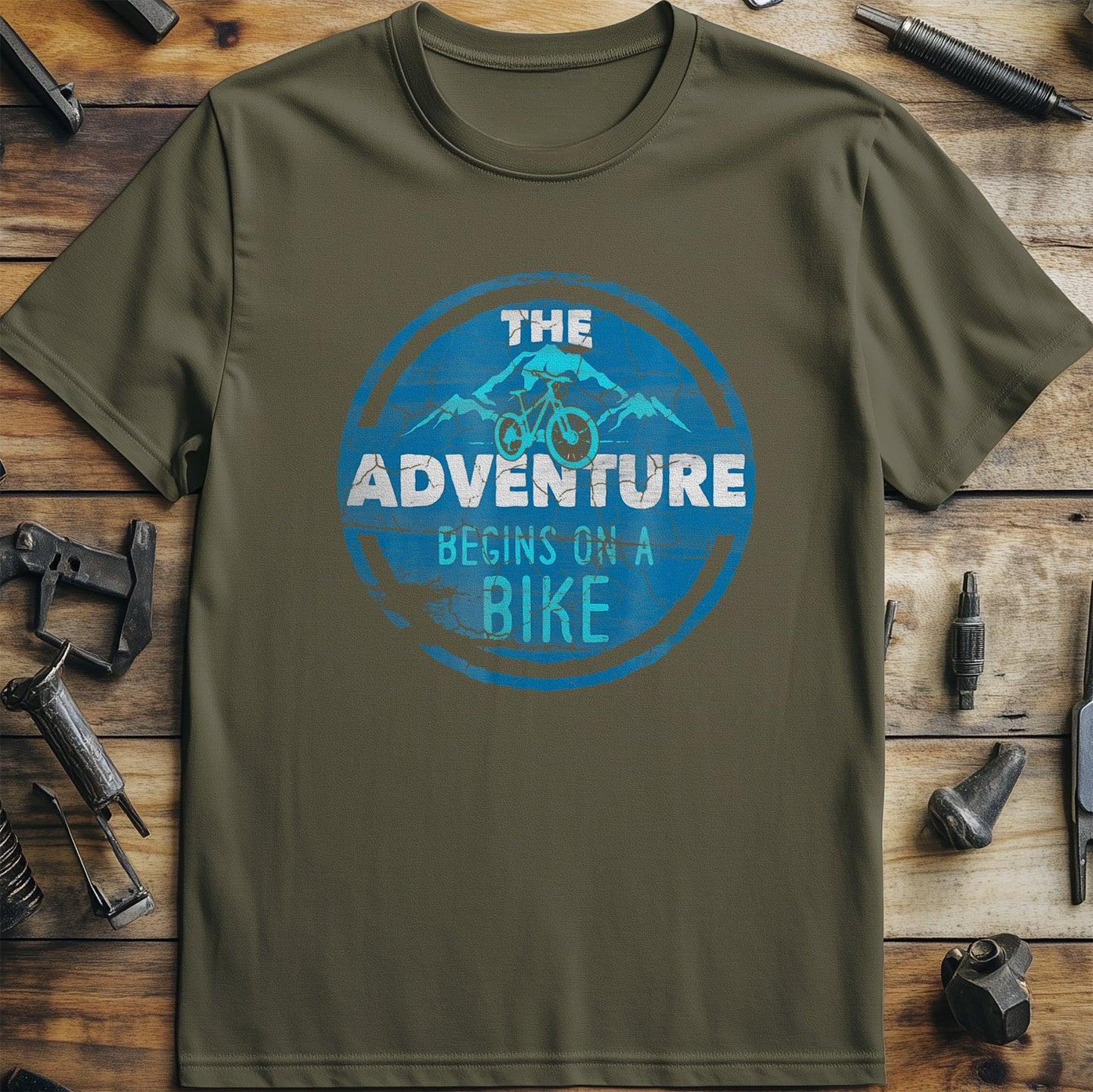 Cycling (201) T-Shirt - Adventure