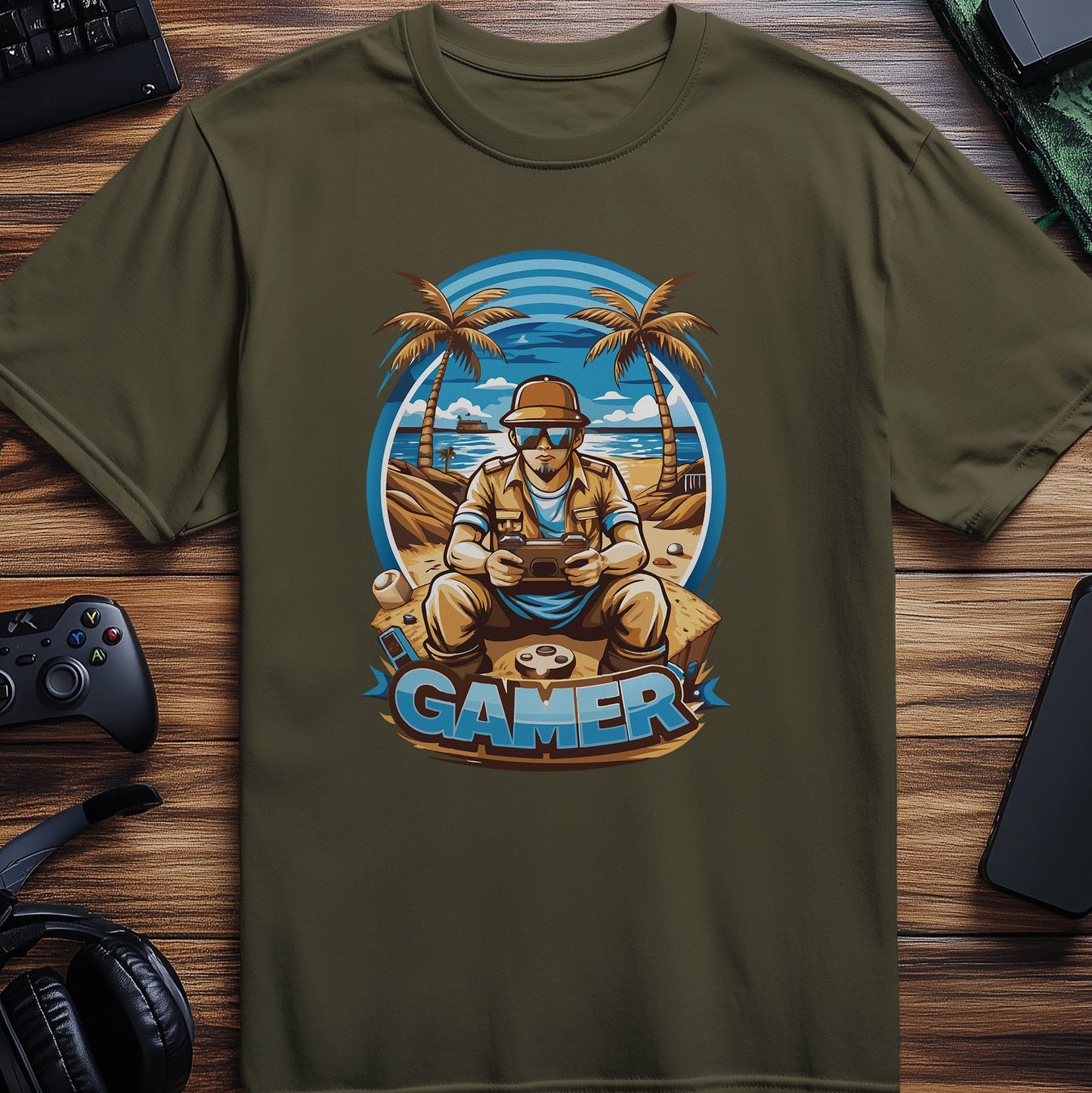 Gamer96 Palm trees T-shirt