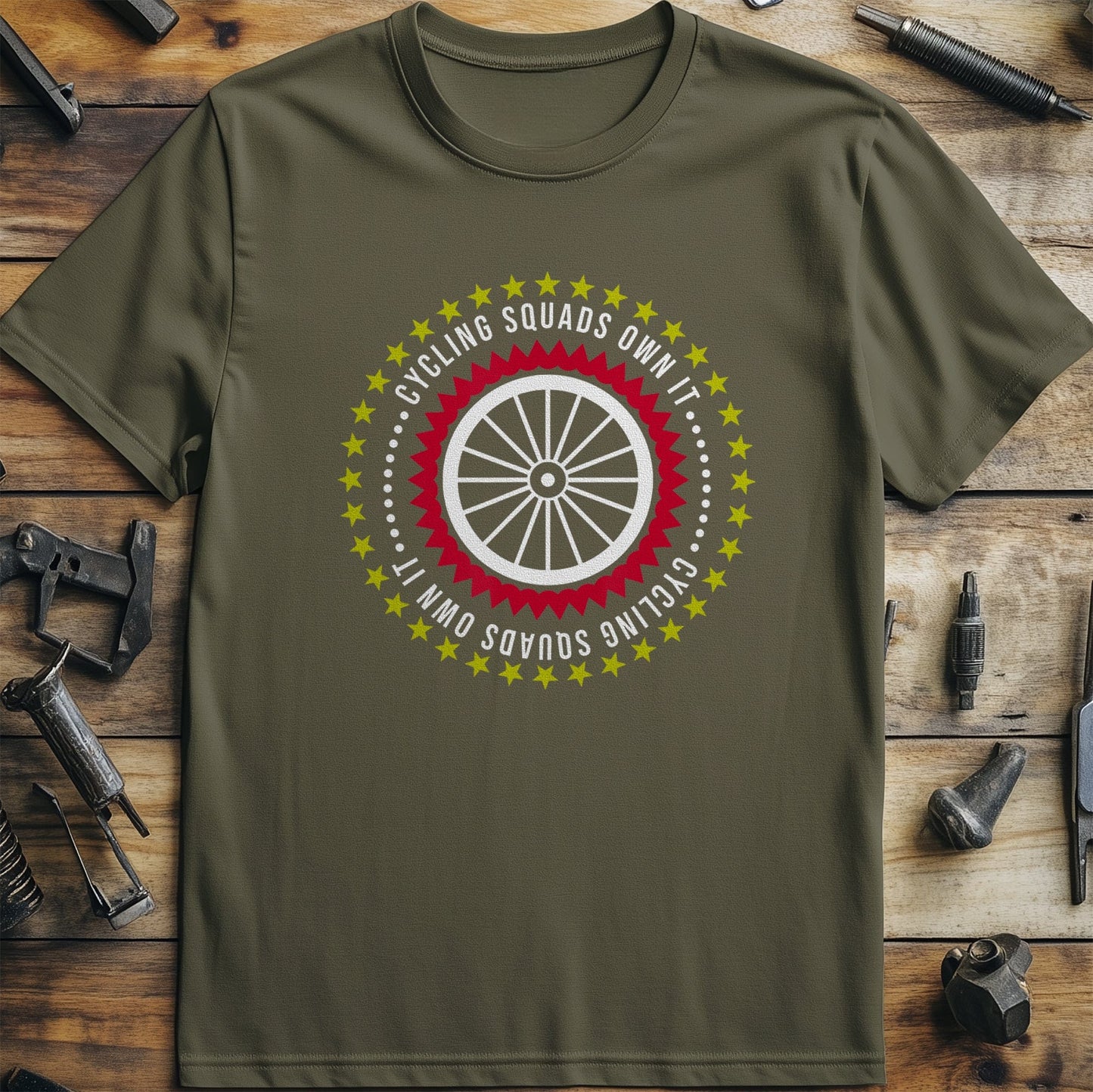 Cycling Wheel T-shirt