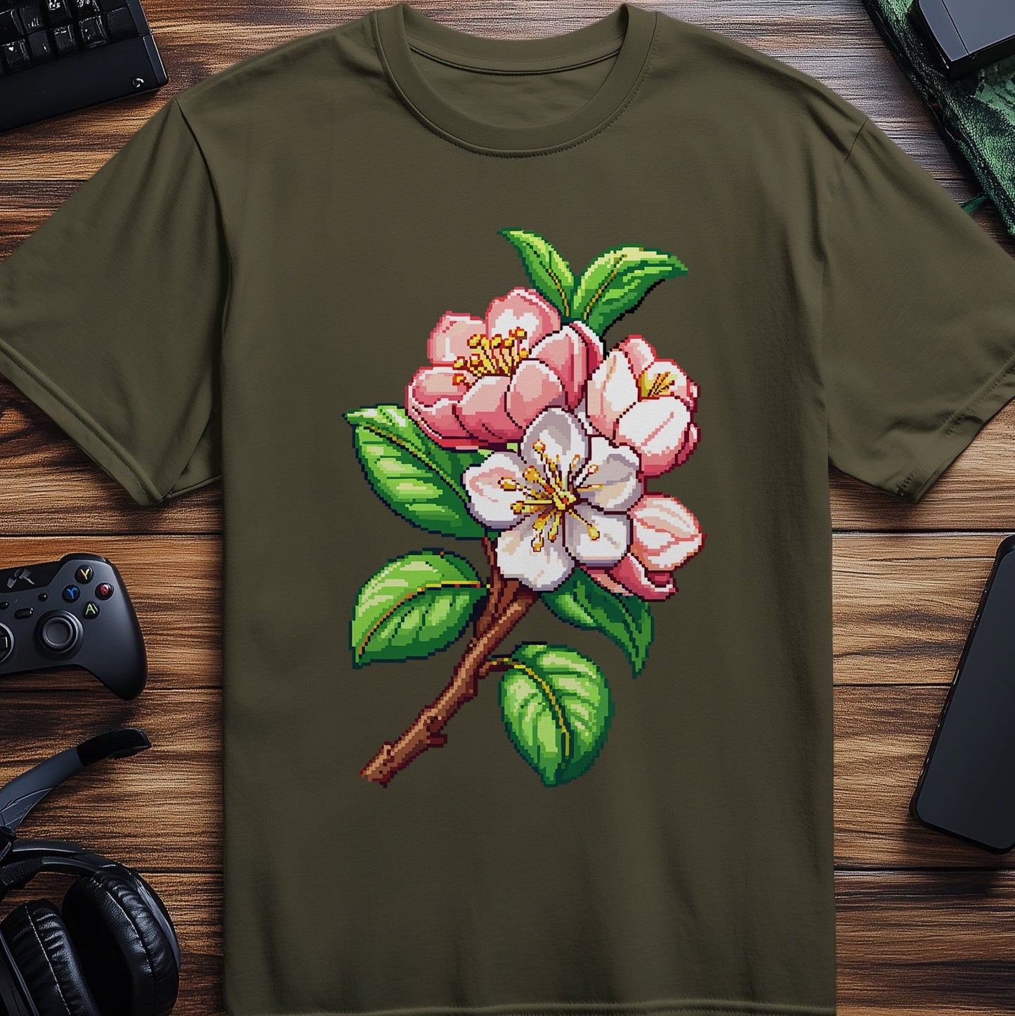 Pixel 43 T-Shirt Blooming