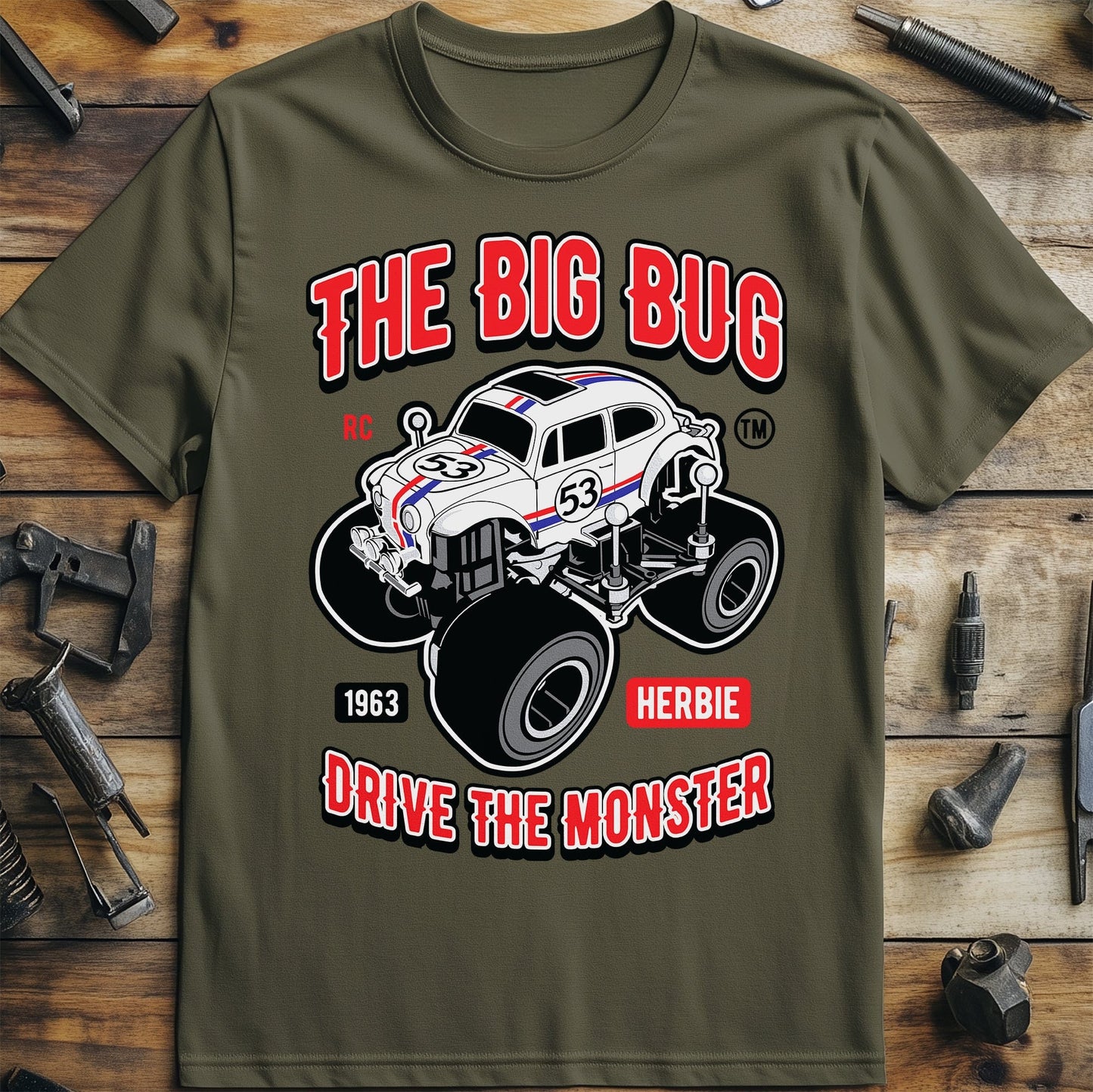 Big Bug Monster Truck T-shirt