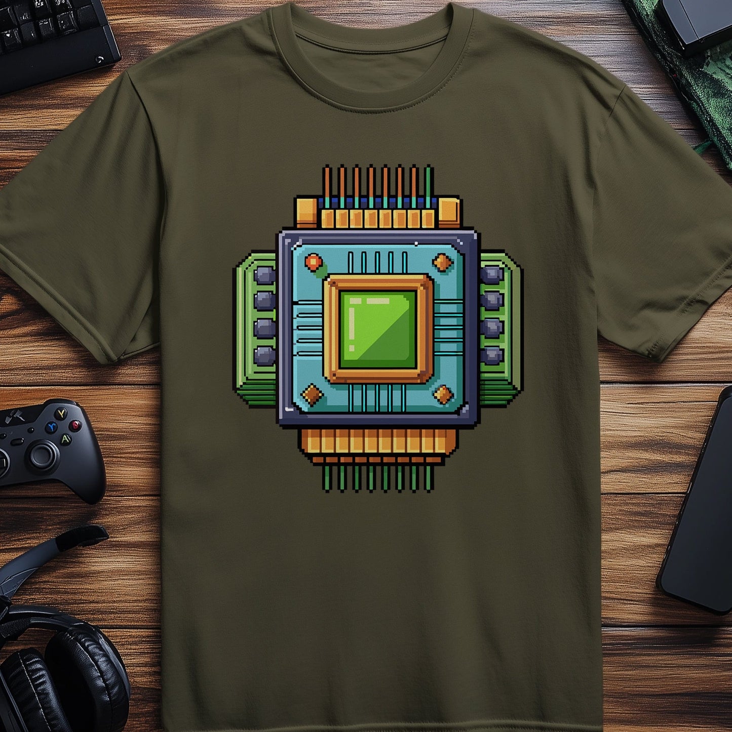 Pixel 15 T-shirt Computer chip