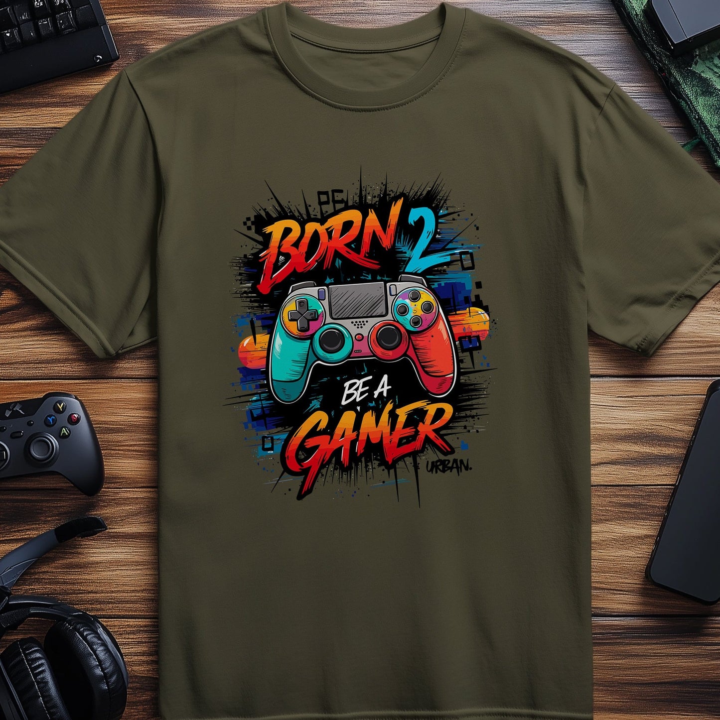 Gamer37 Born to be a gamer T-Shirt