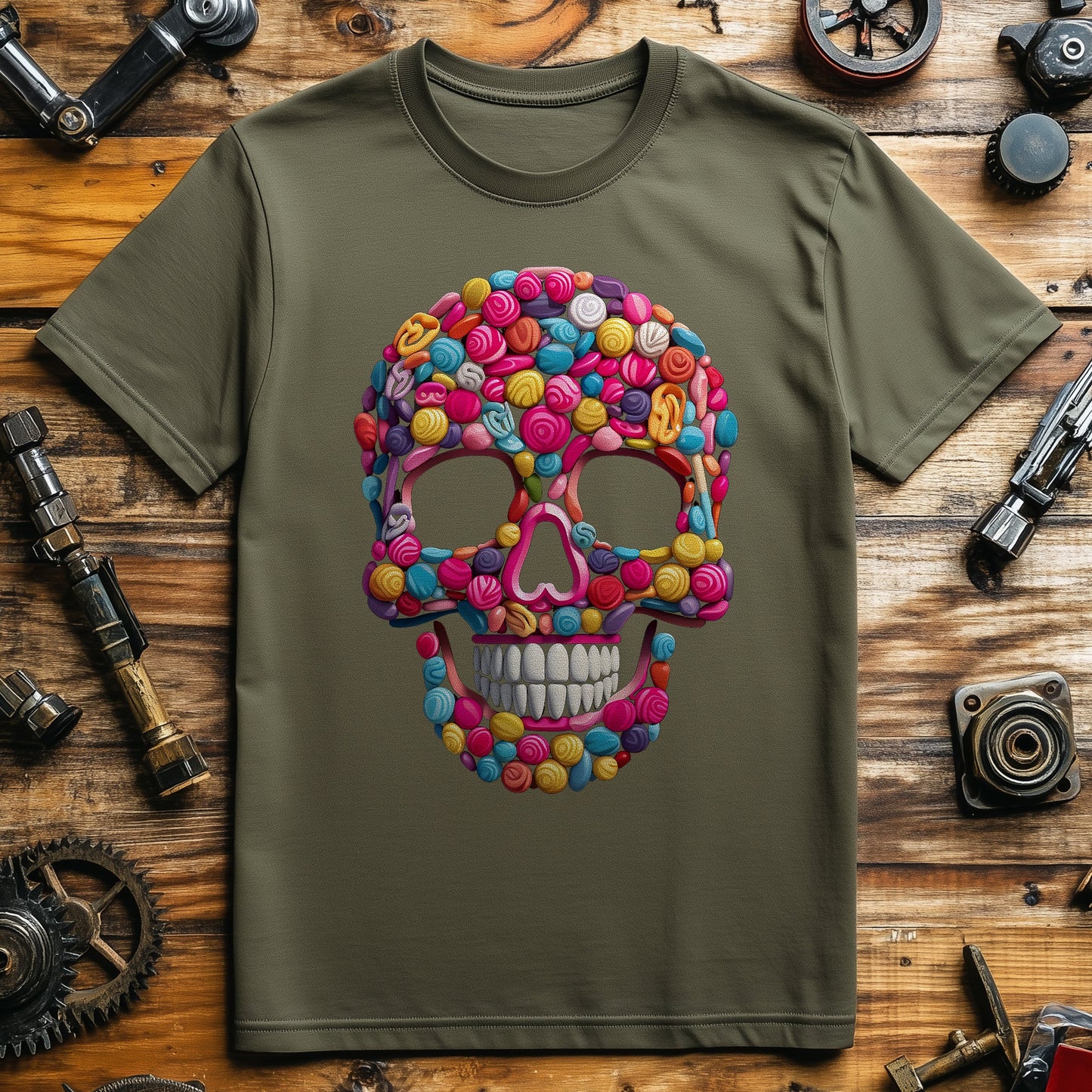 Sweet Skull T-Shirt – Colorfully