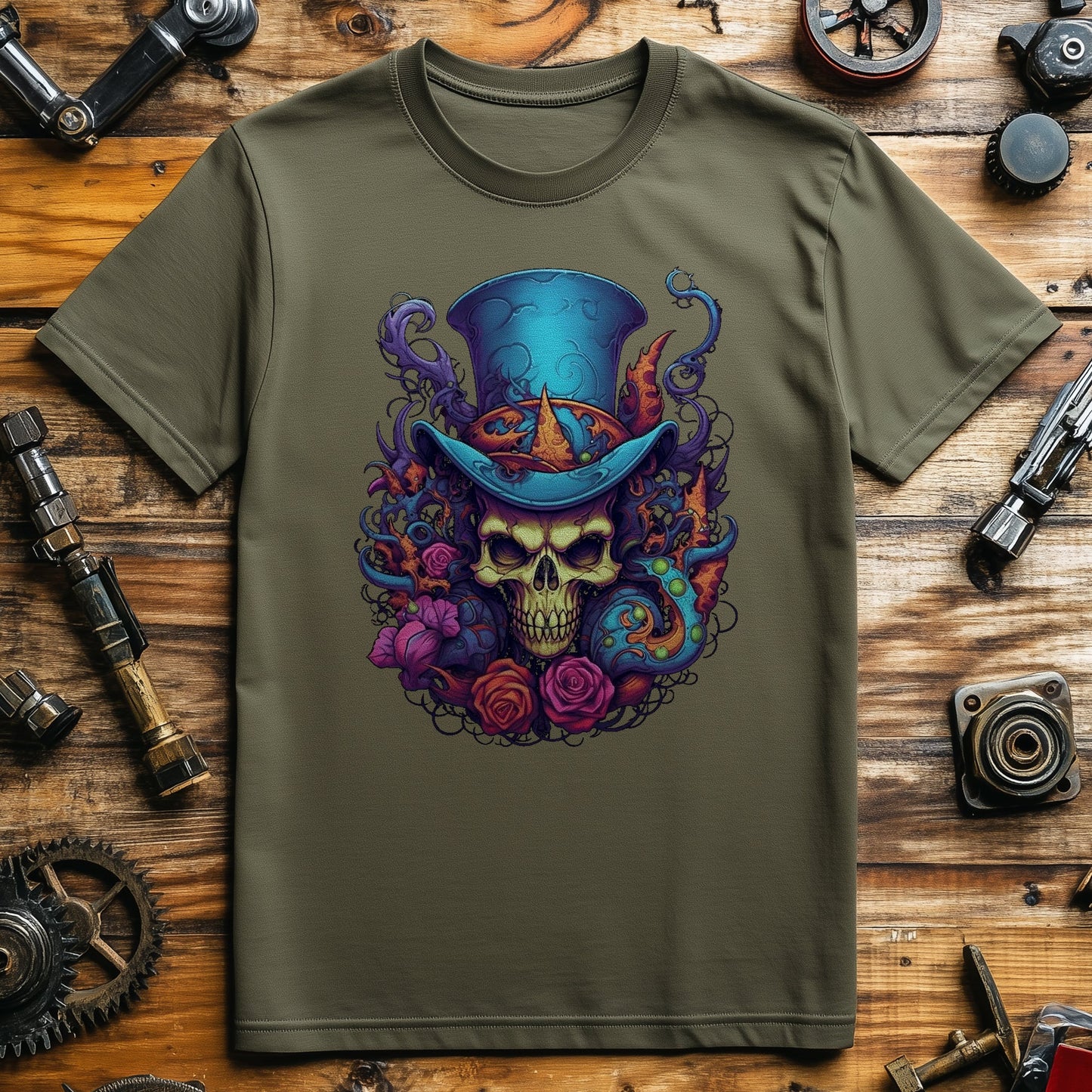 Pstchadelic Skull 3 T-Shirt - Classy