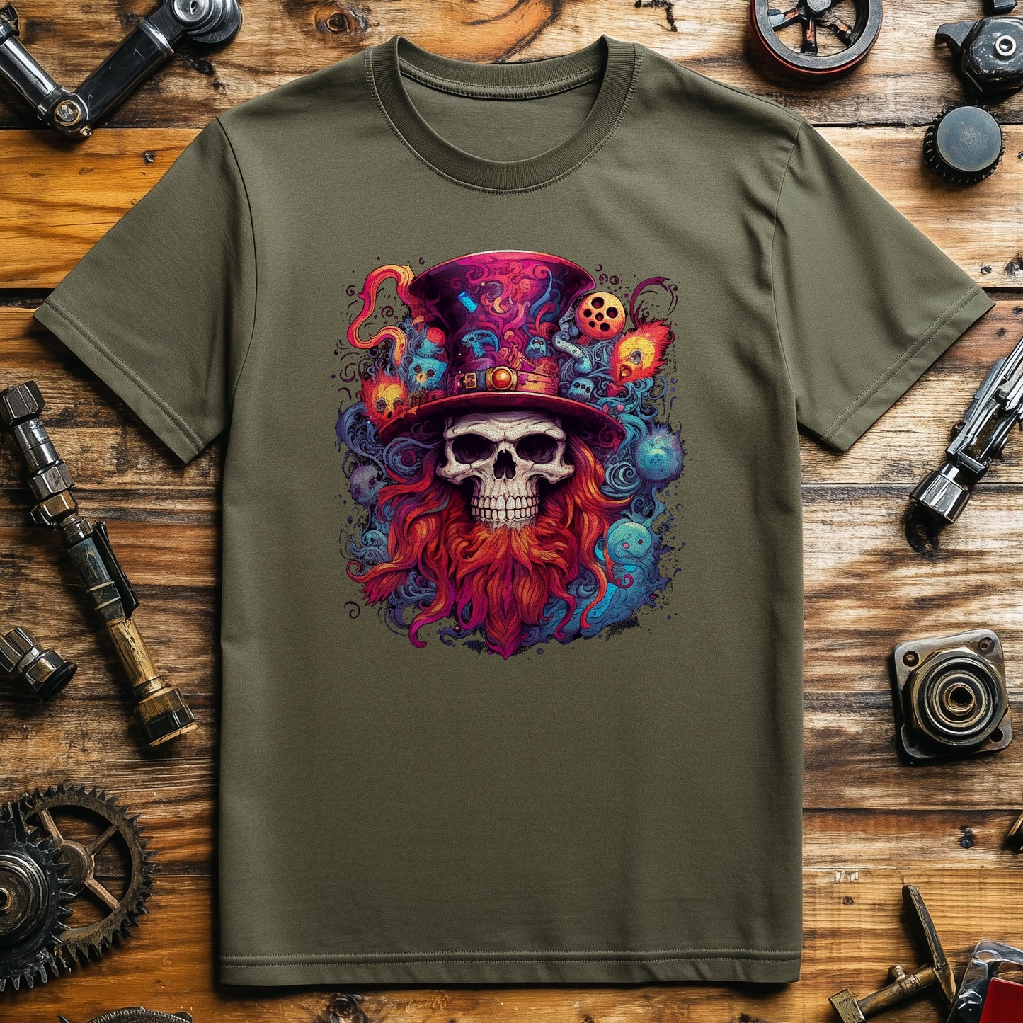 Pstchadelic Skull T-Shirt - Classy