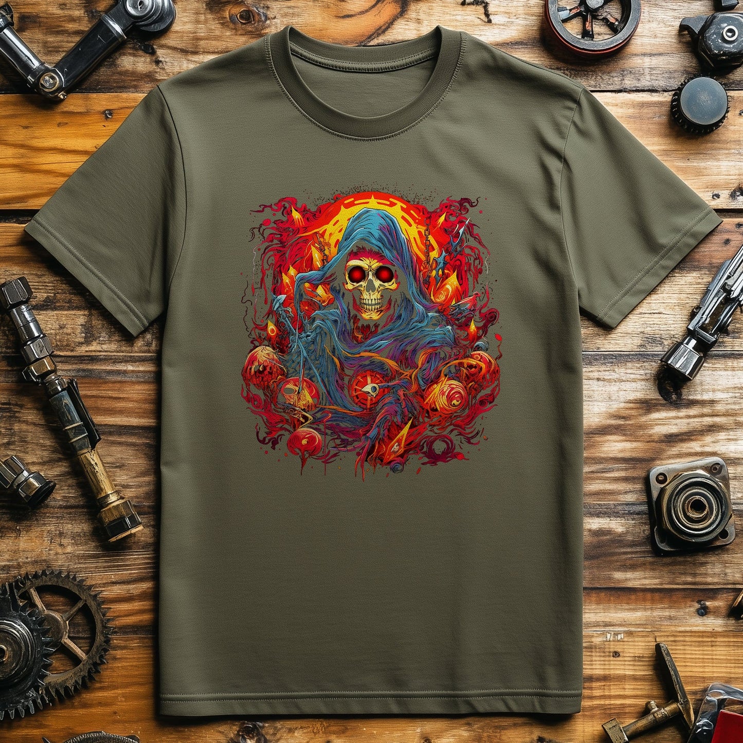 Flame-Grim-2 T-Shirt