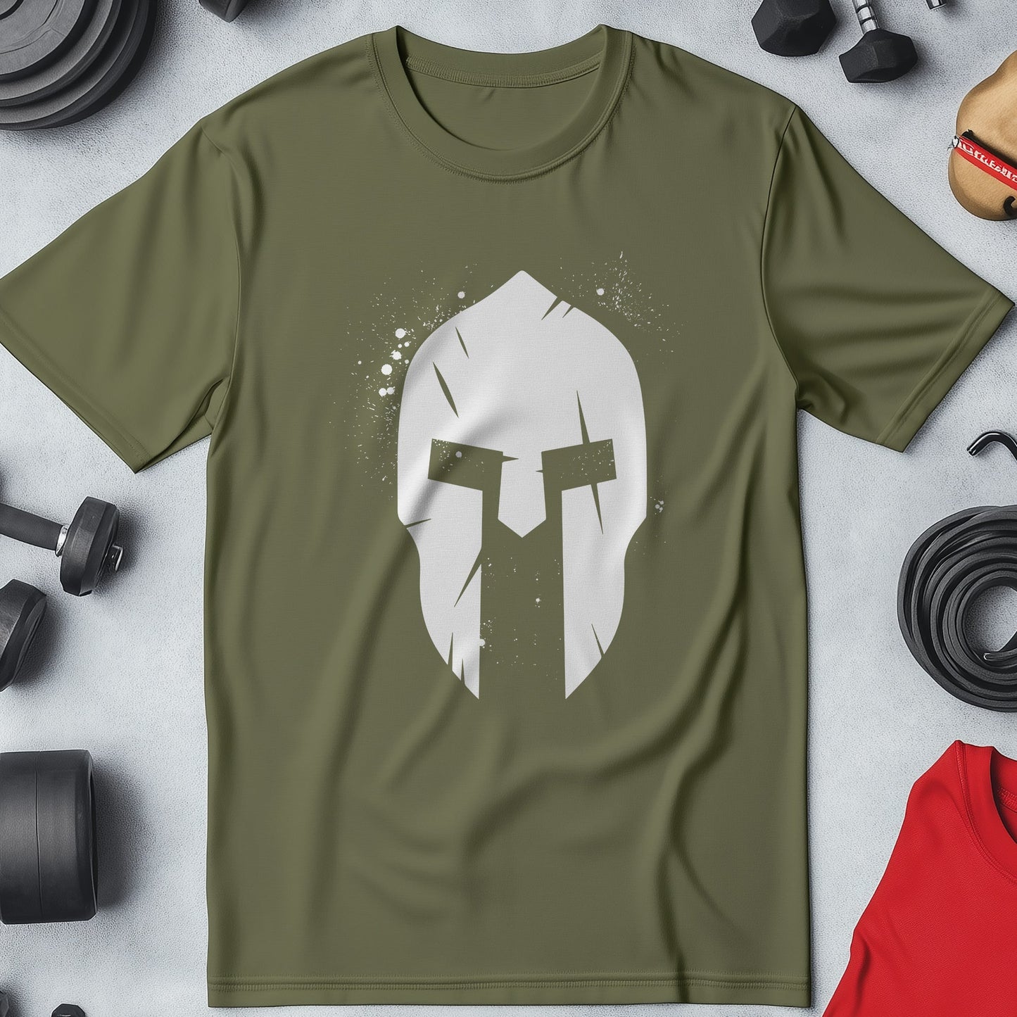 Spartan Gladiator Helmet T-shirt -
