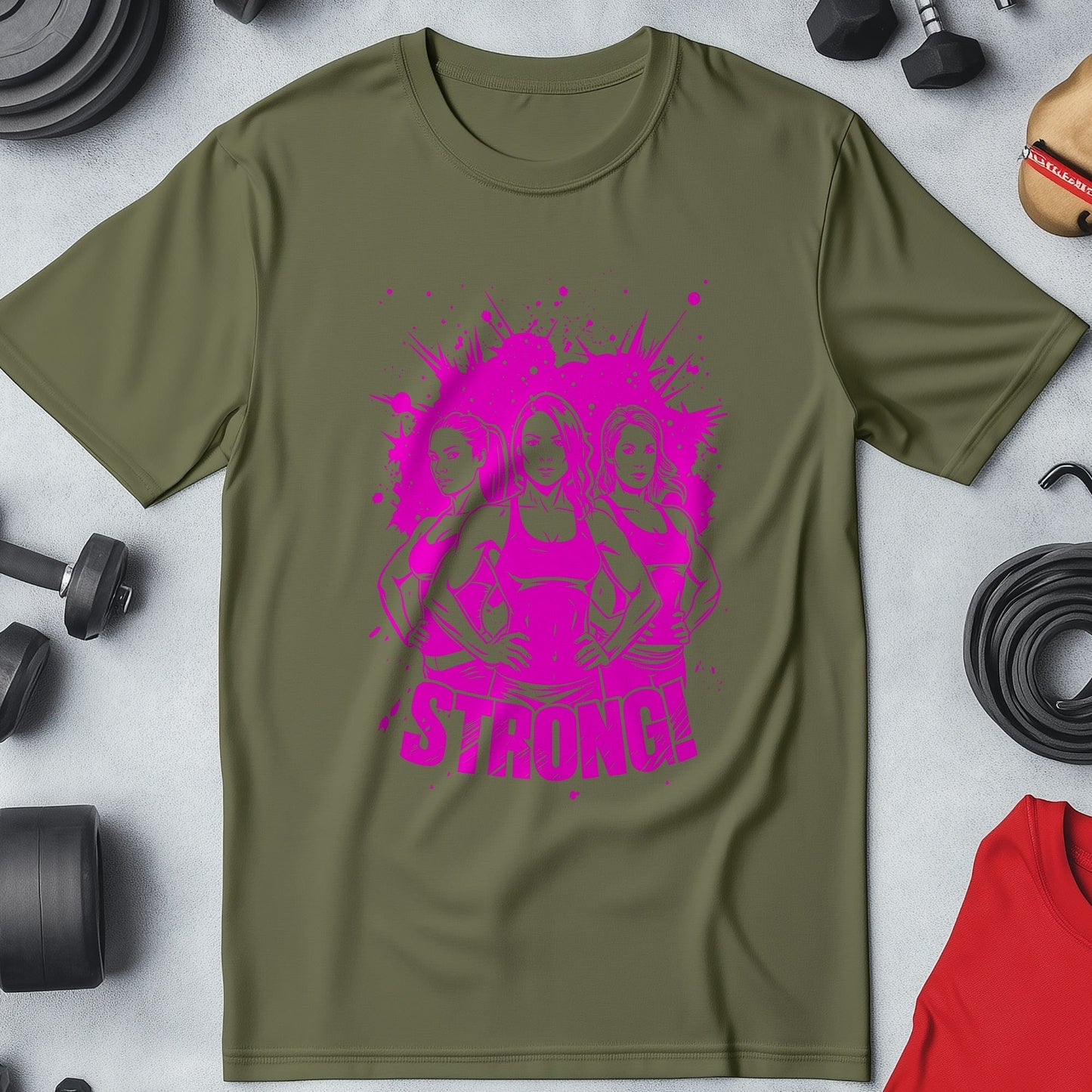 Gym 34 Womens strong T-Shirt