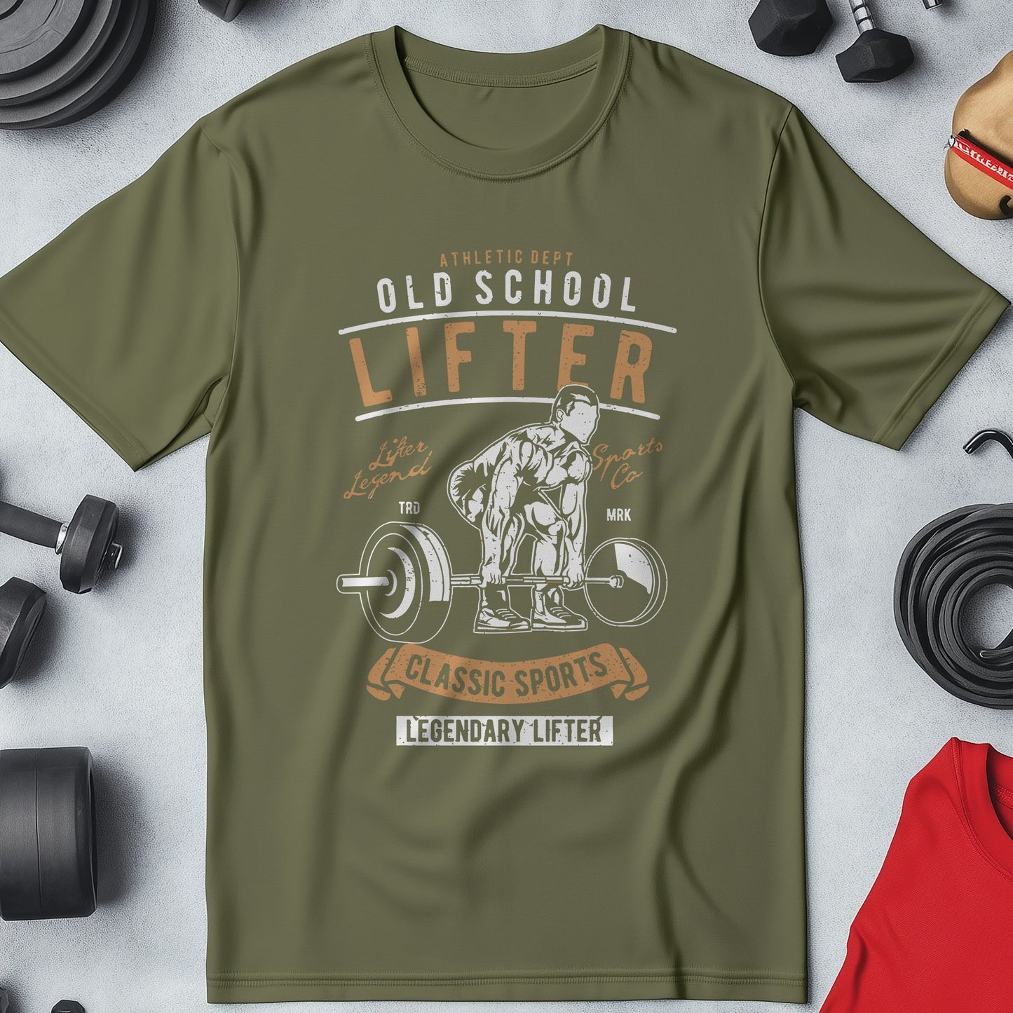 Old Sch Lifter T-Shirt – Lift Heavy