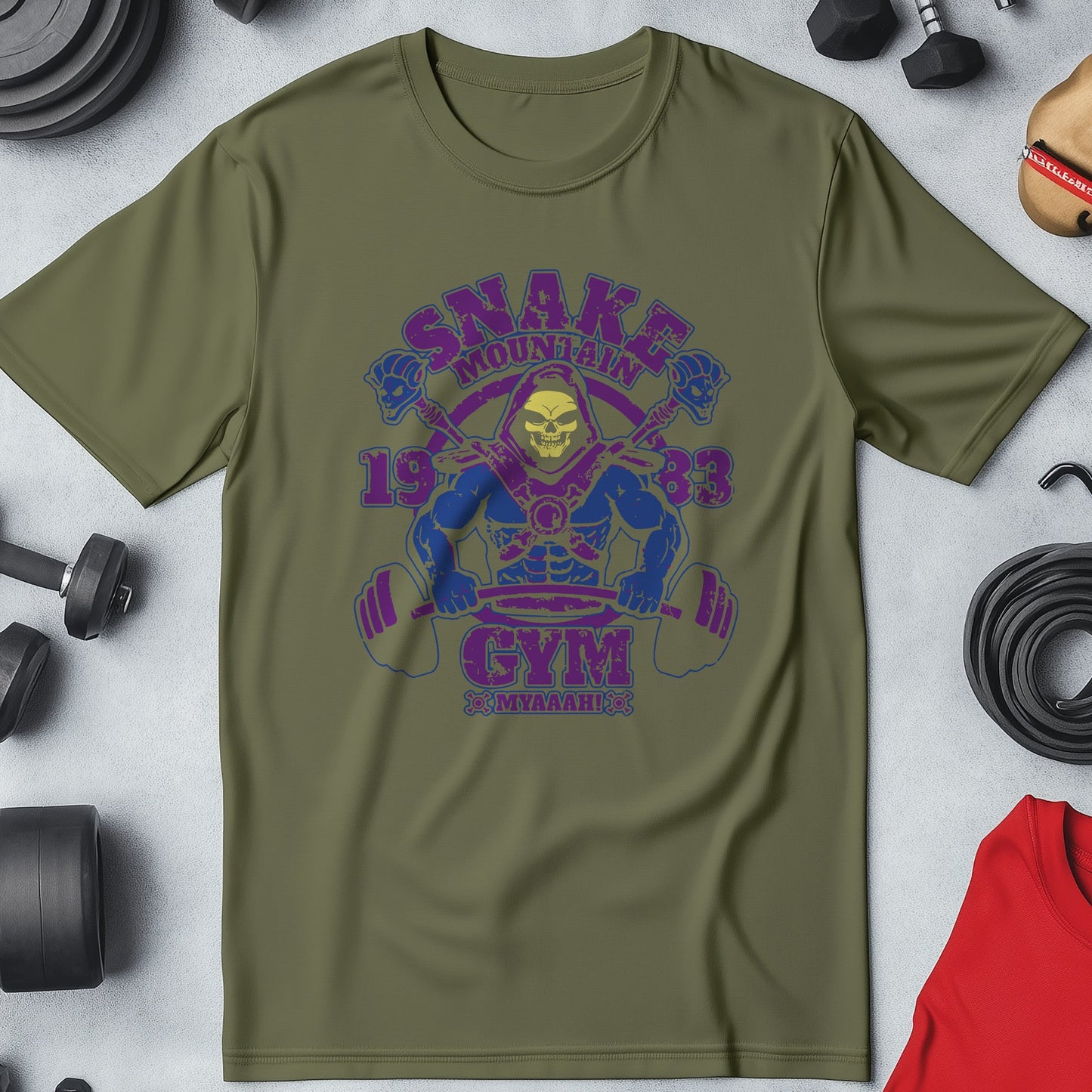 Skeletor Gym T-Shirt - Get Buff or