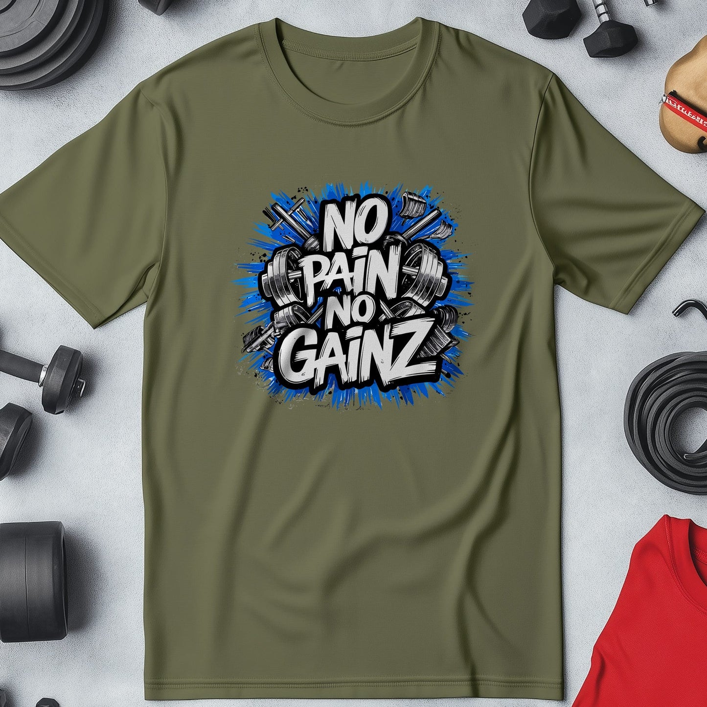 Gym 86 T-Shirt No Pain, No Gain