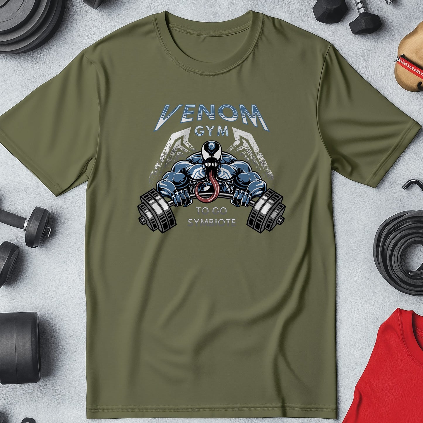 Venom Gym Barbell T-Shirt - Lift