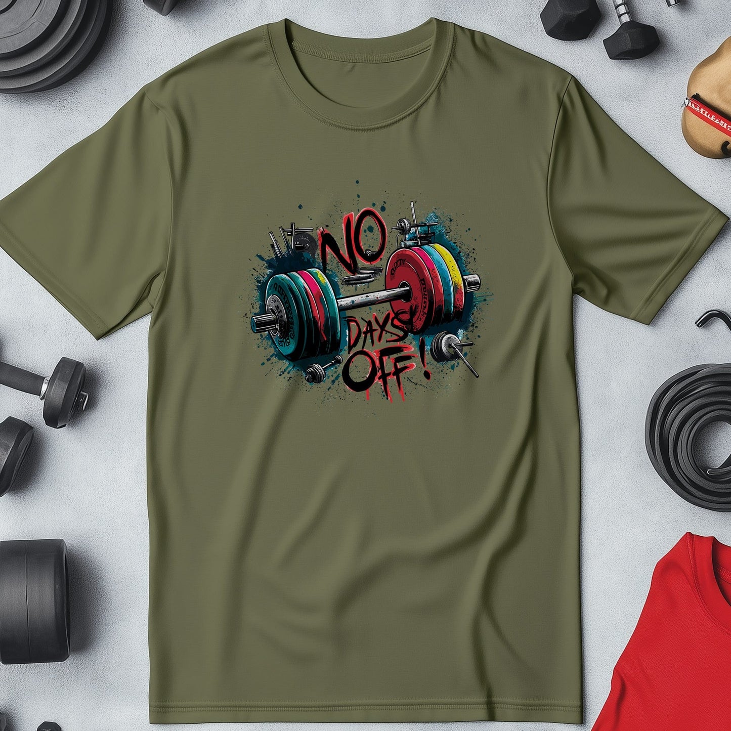 Gym 83 No days off T-Shirt