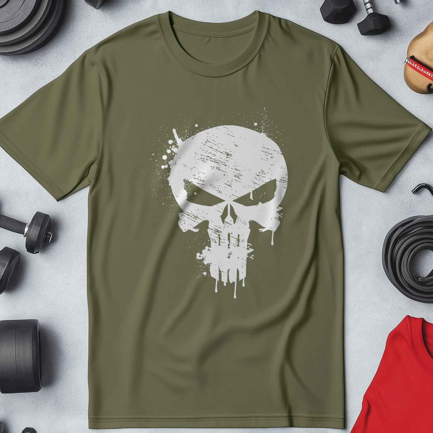 Punisher Skull Splatter T-Shirt -