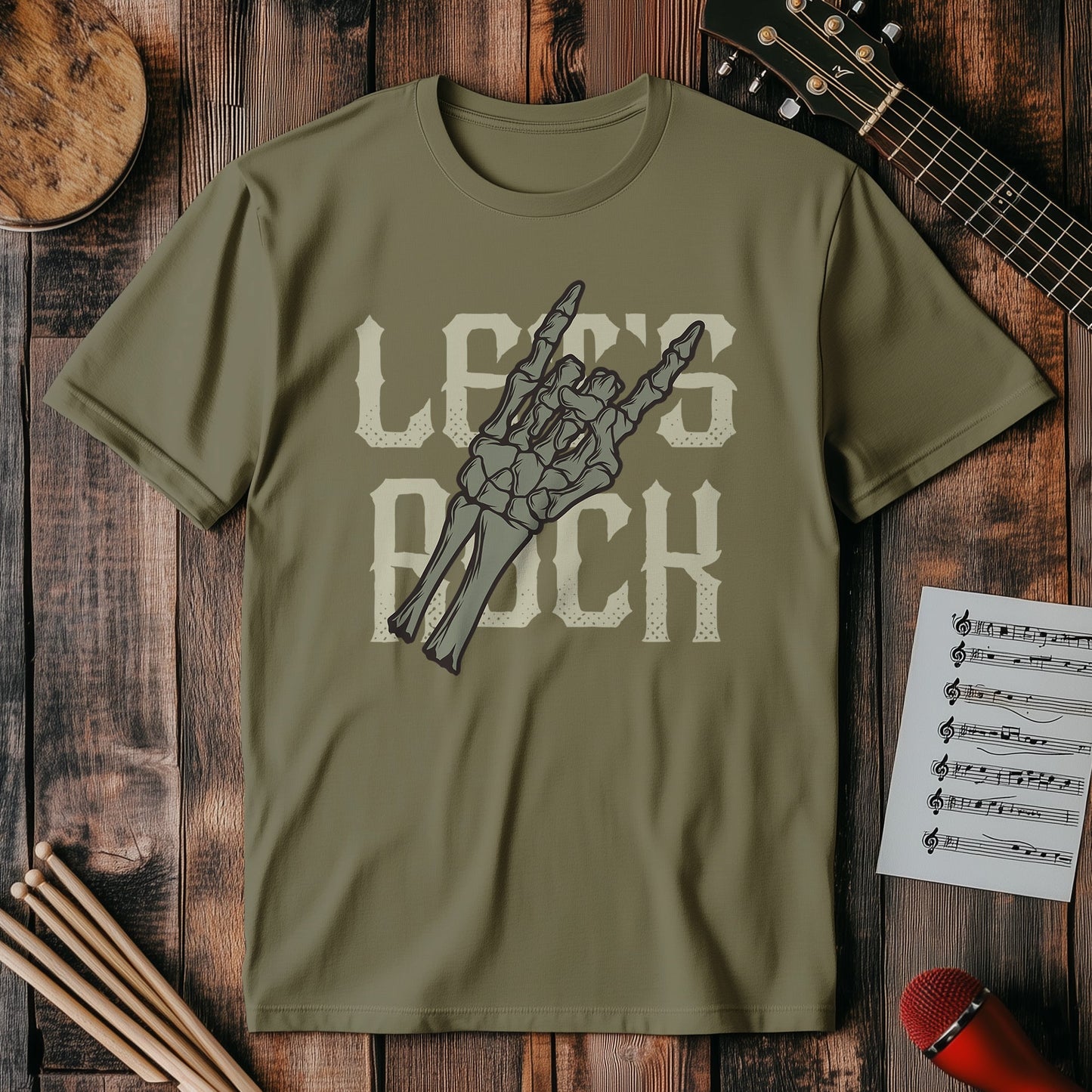 Let's Rock Skele T-Shirt