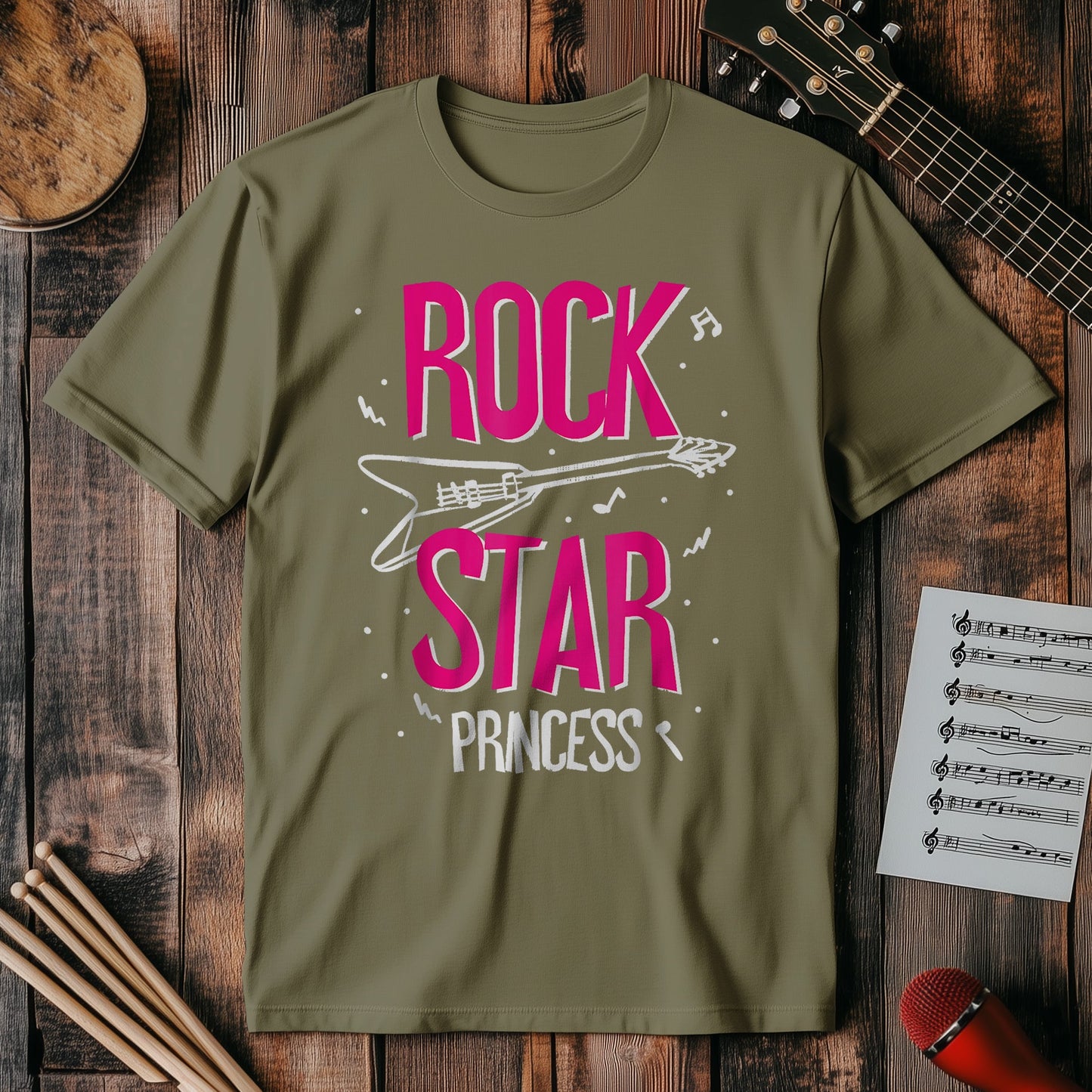 Rockstar Princess T-shirt