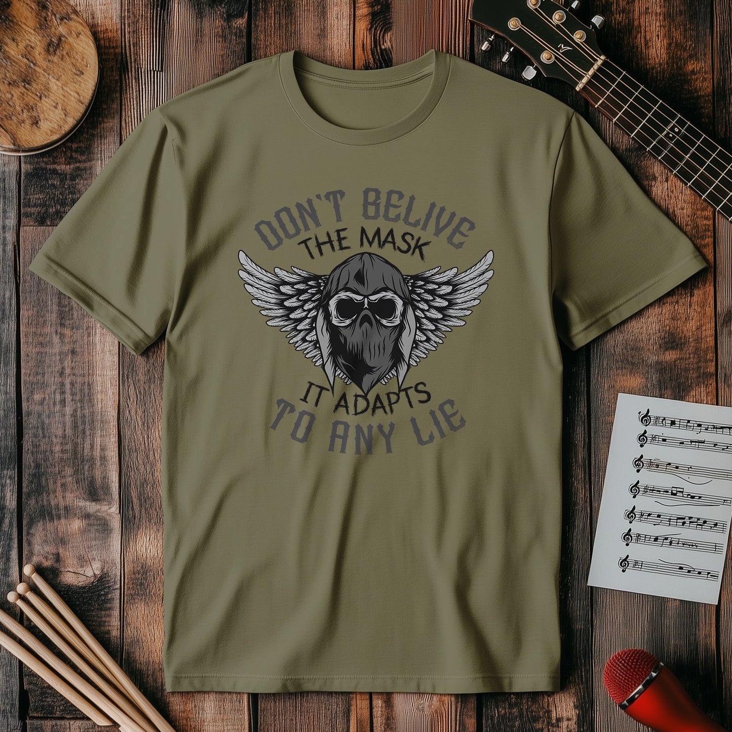 Believe The Mask T-Shirt - Hilarious