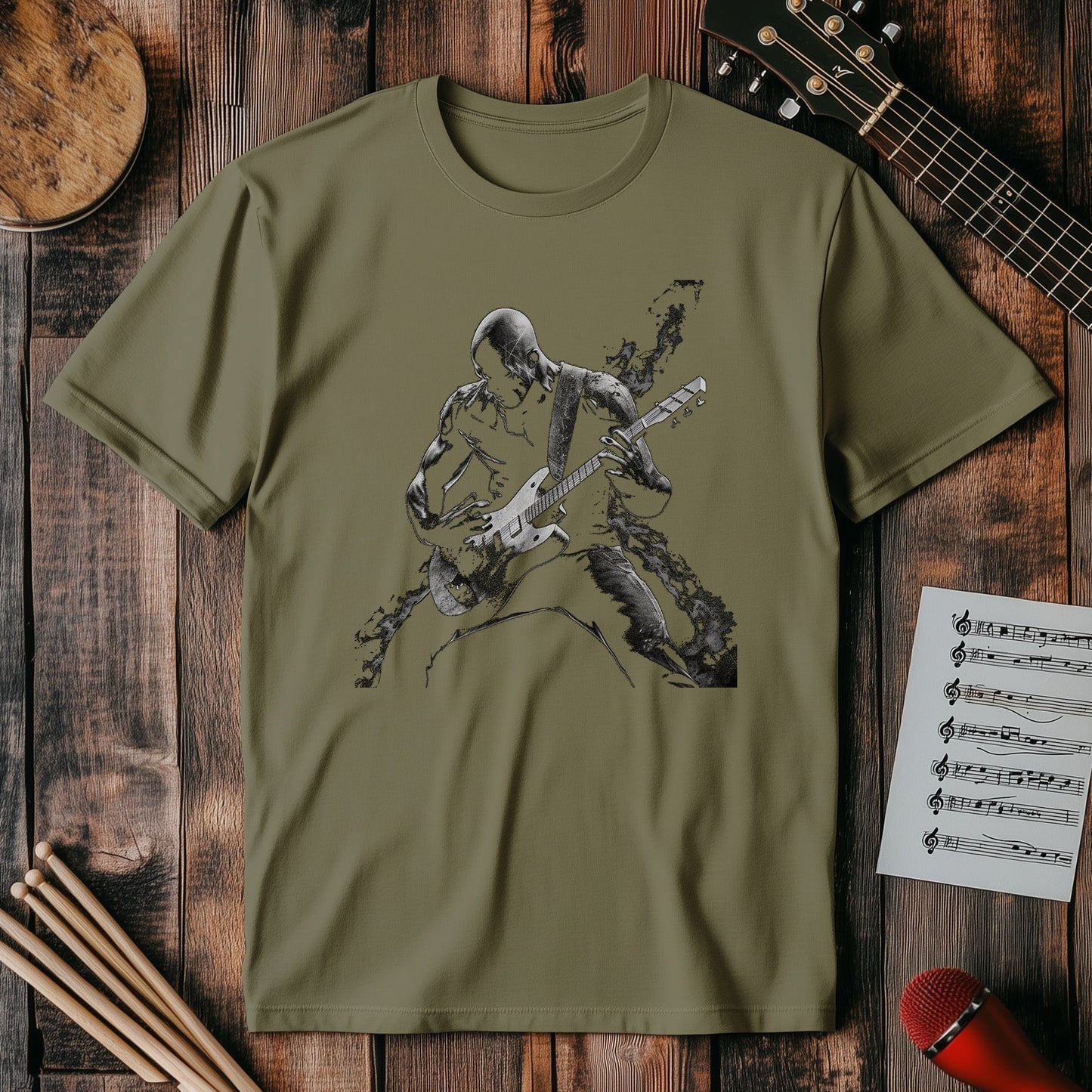 Drax Guitar Rocks t-shirt - Rock On