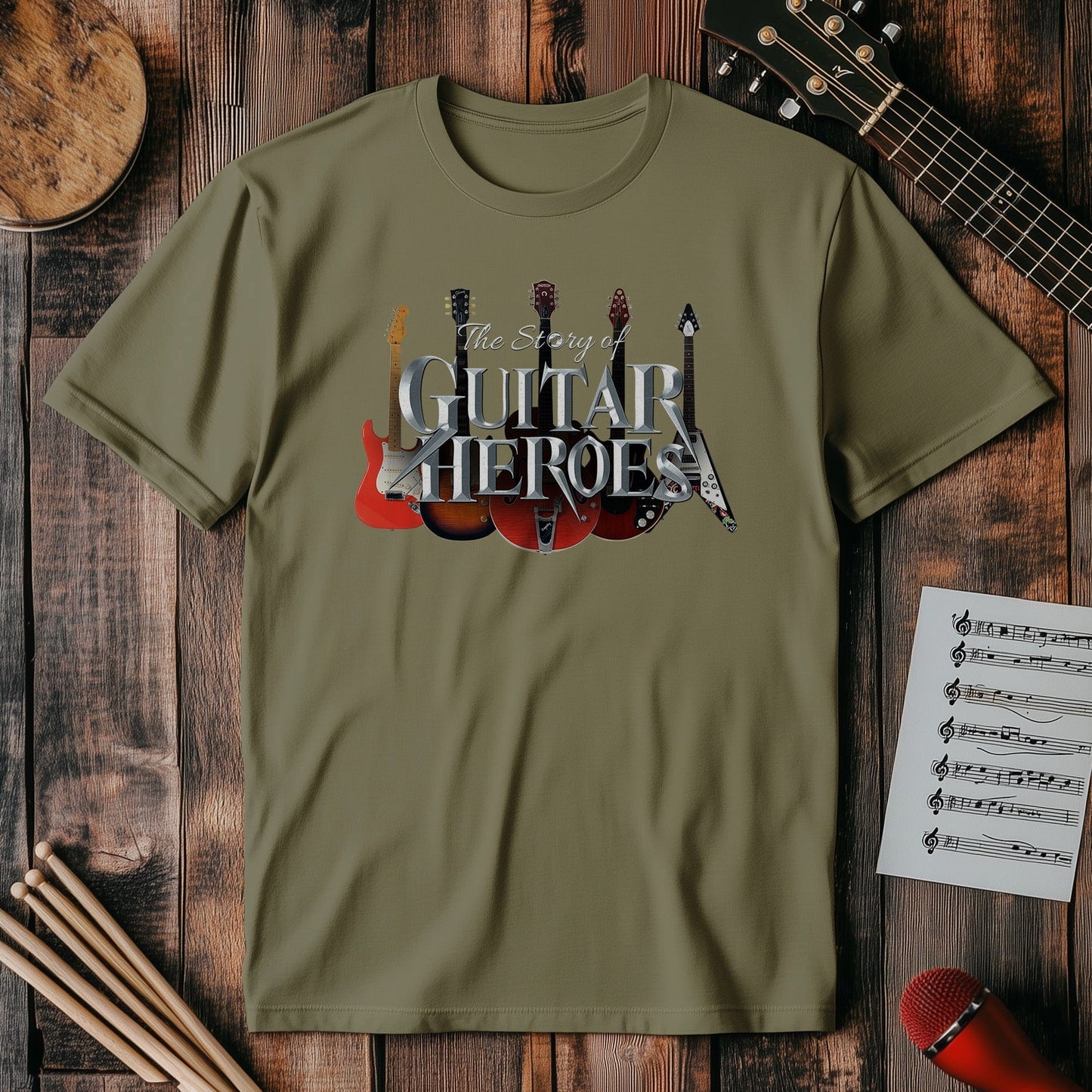 Guitar Heroes T-Shirt - Rock Your