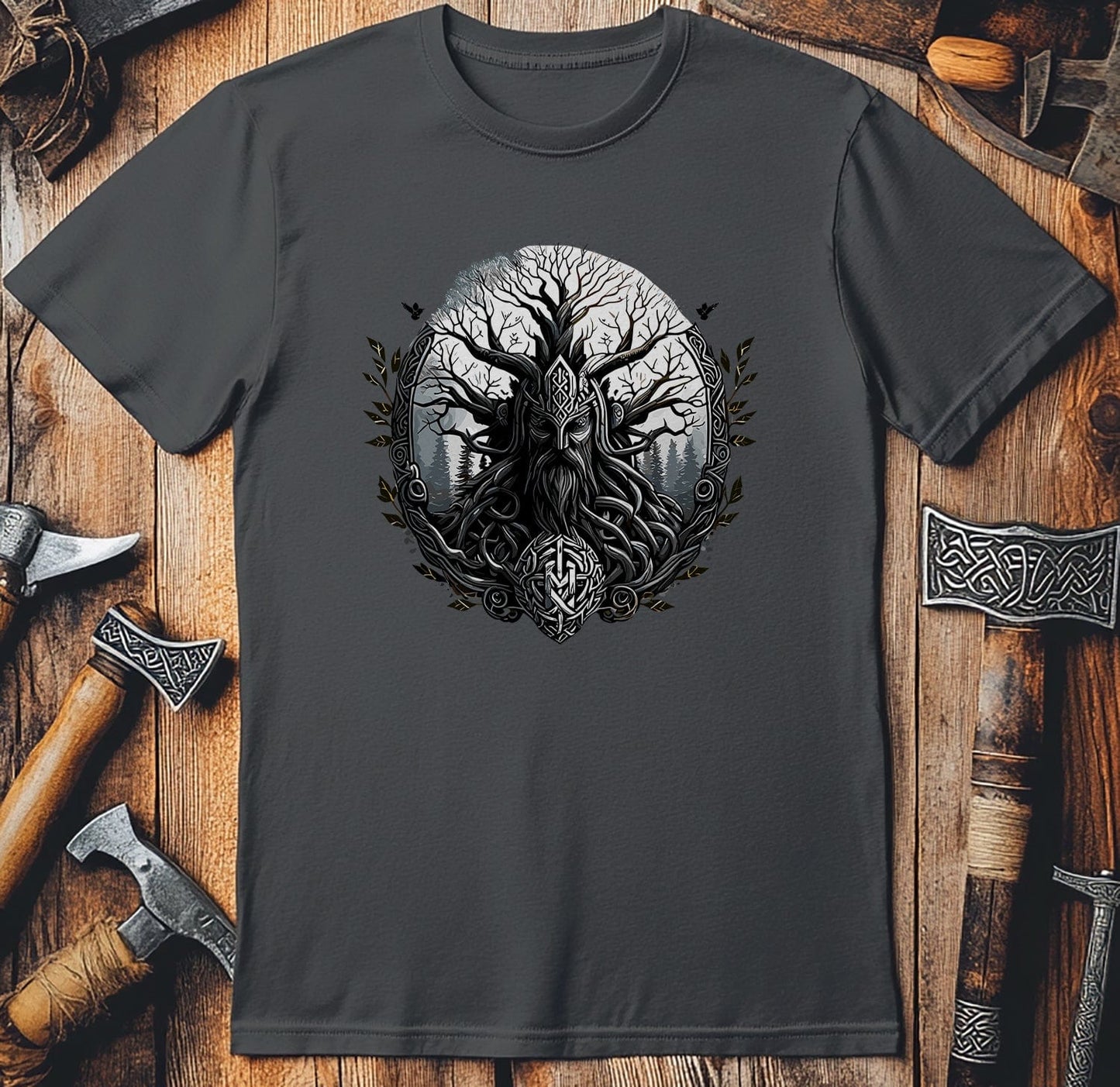 Vikings Nordic60 T-Shirt Tree of life