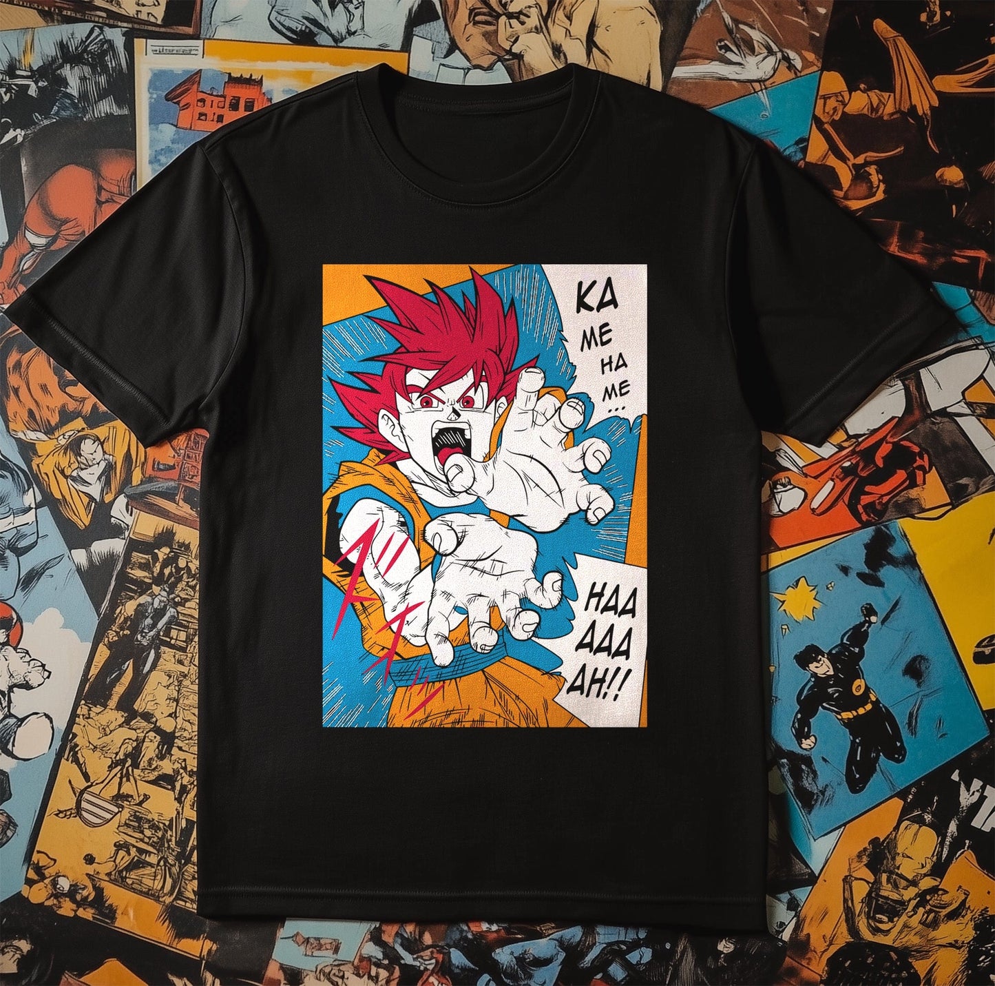Goku-1 Cartoon Chaos T-Shirt